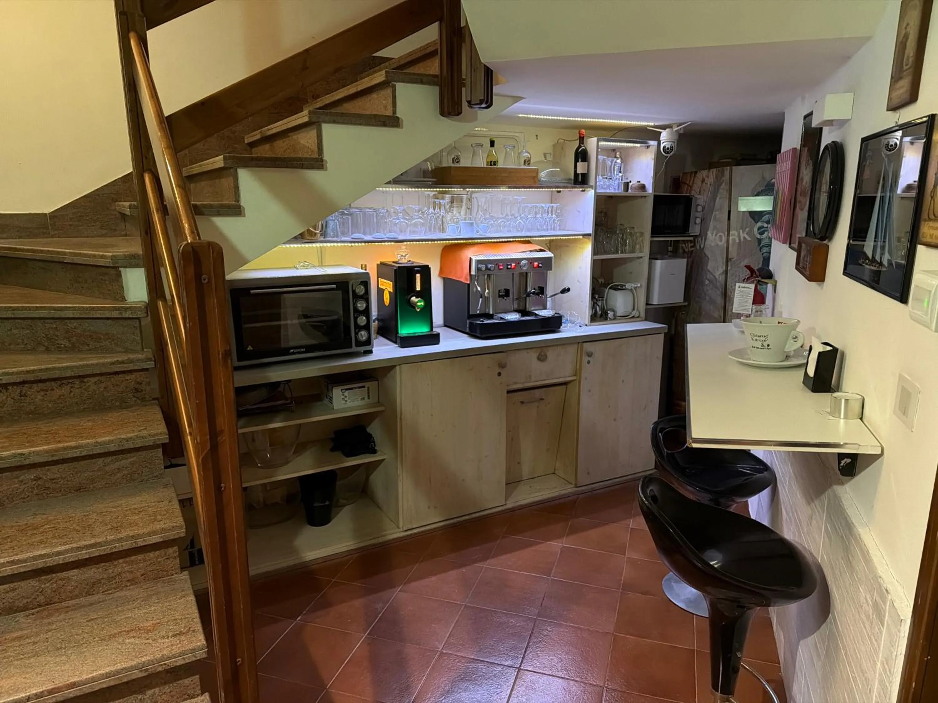 Kitchen or kitchenette in B&B Luxury