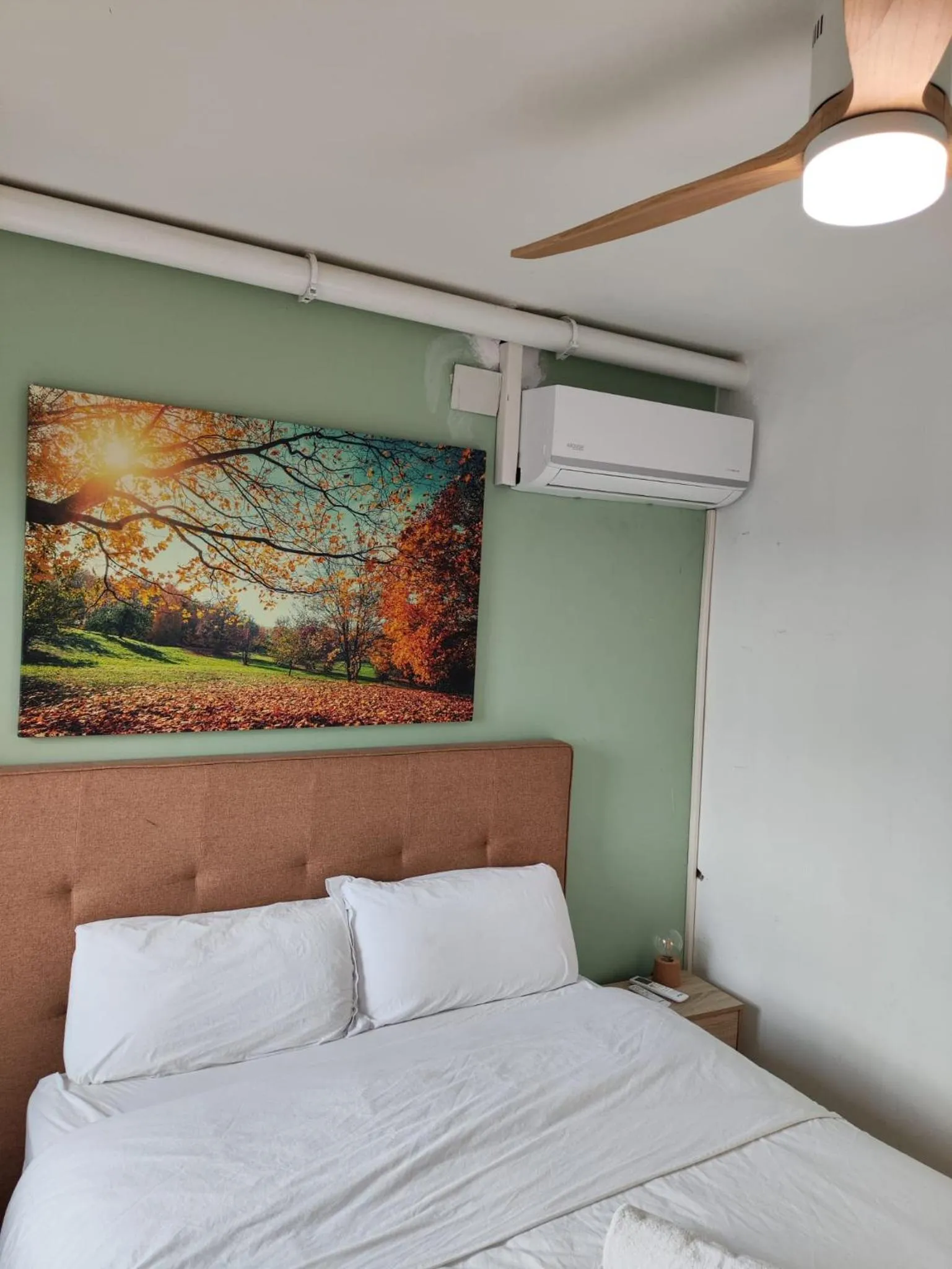 Bed in L'Olivera Casa Rural