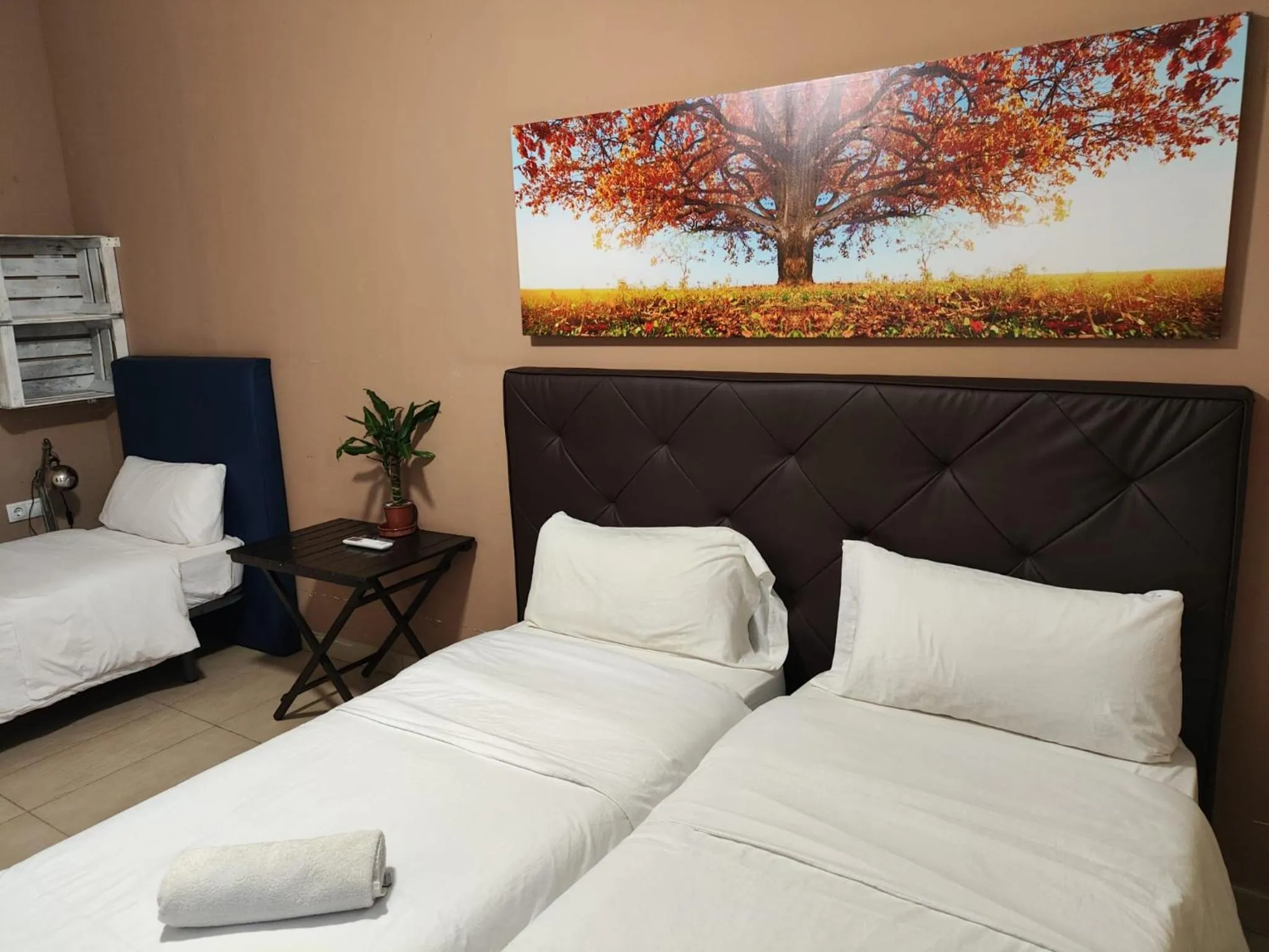 Bed in L'Olivera Casa Rural