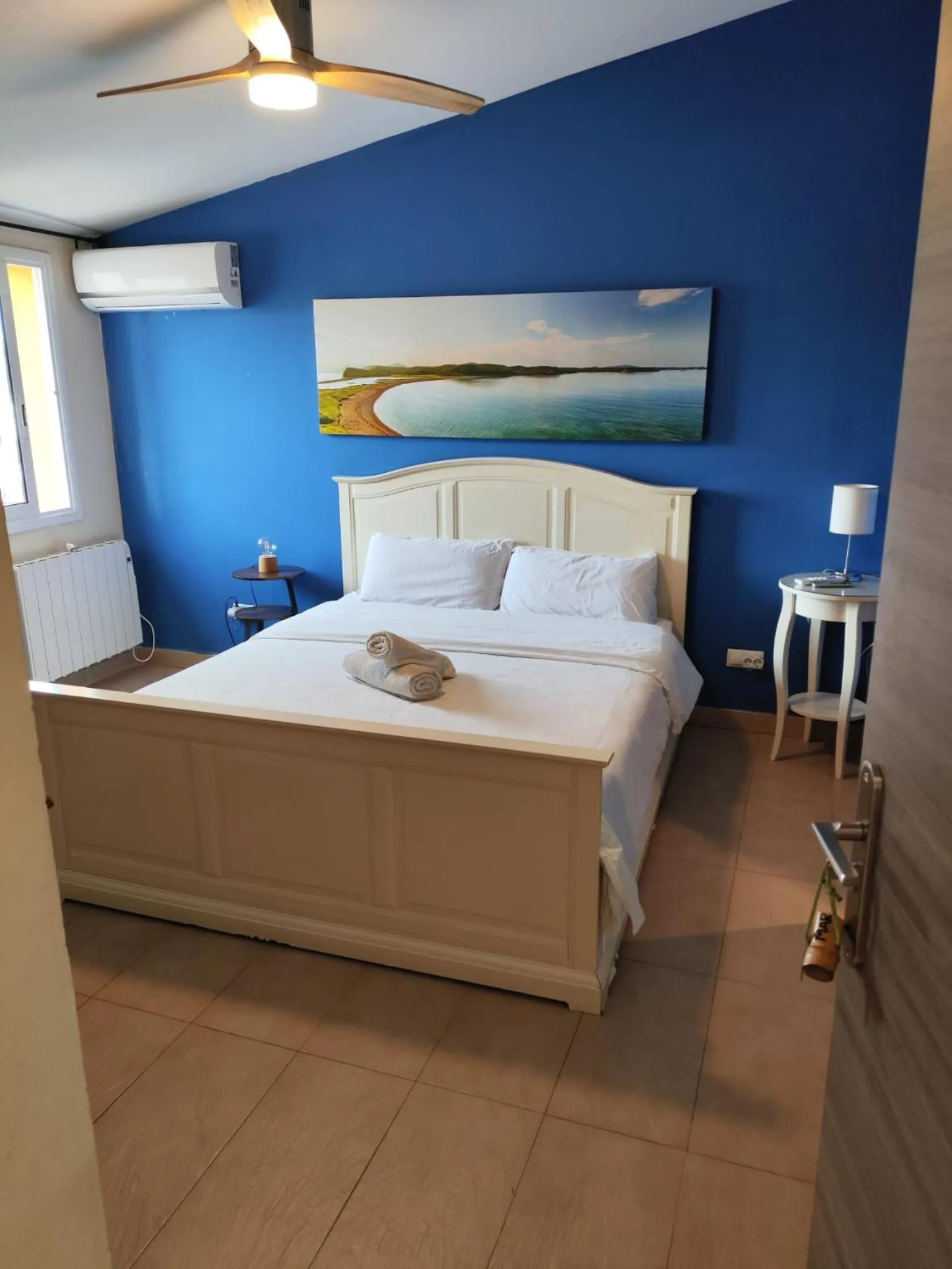 Bed in L'Olivera Casa Rural