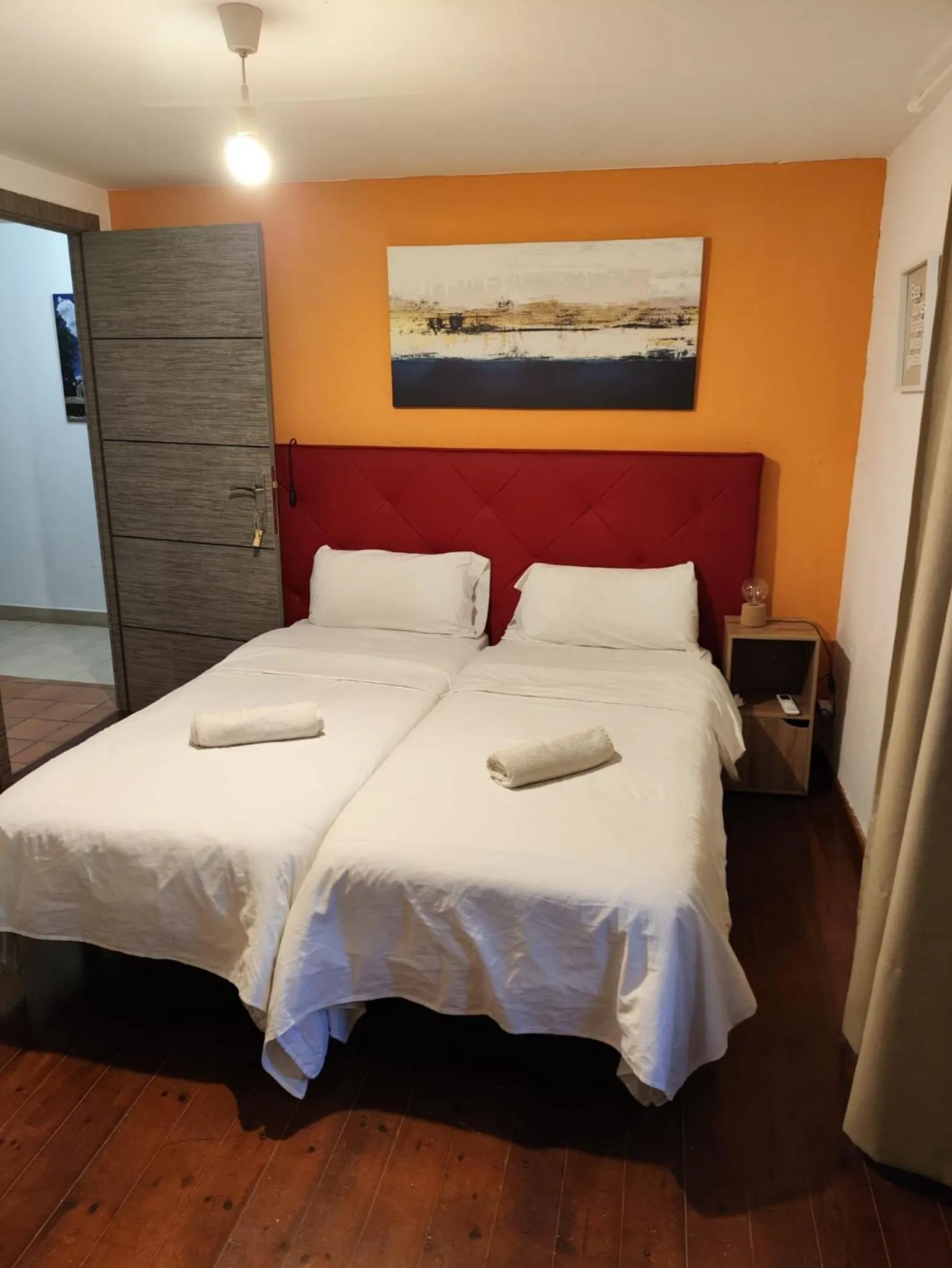 Bed in L'Olivera Casa Rural