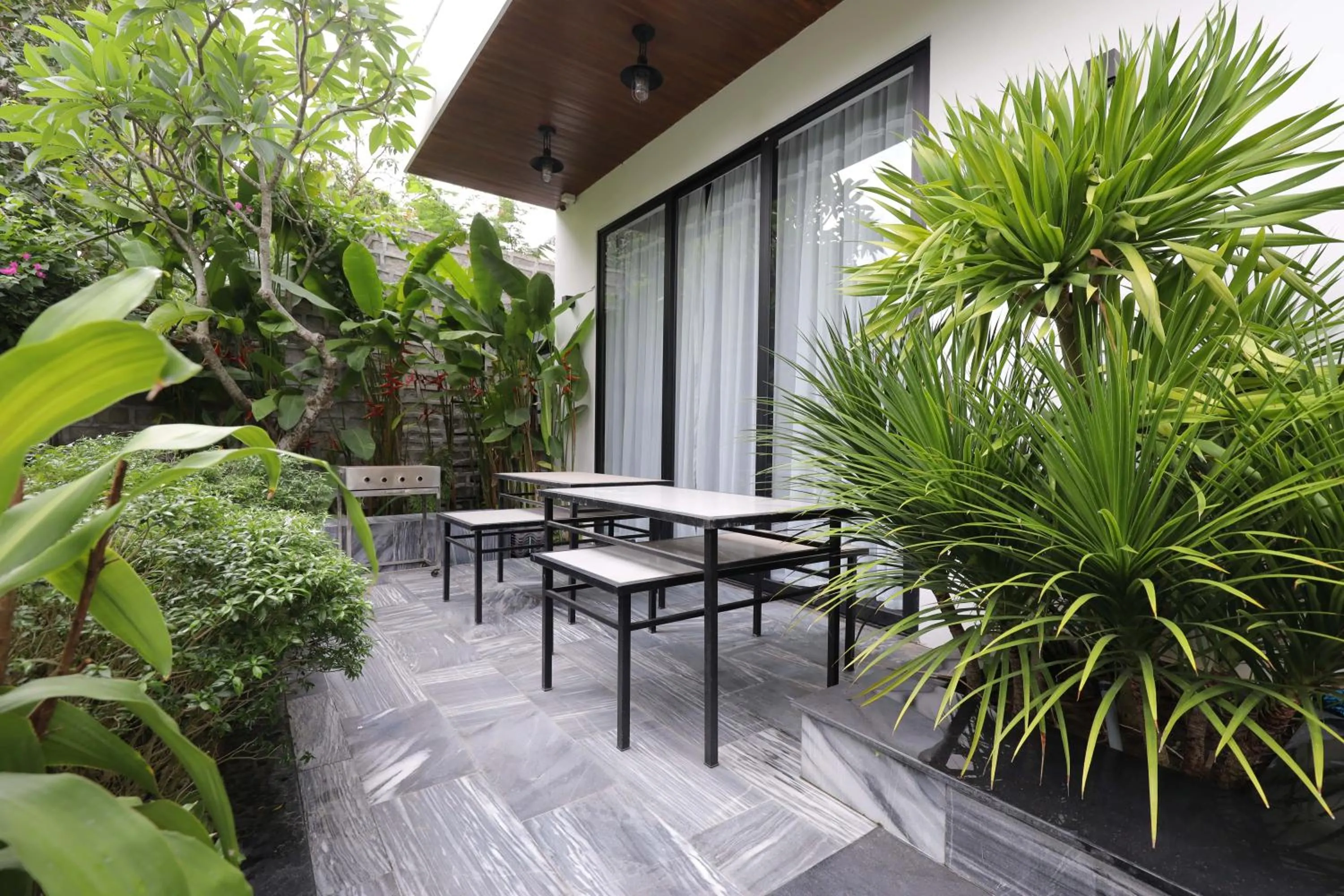 Patio in Charm Champion Villa Hoian