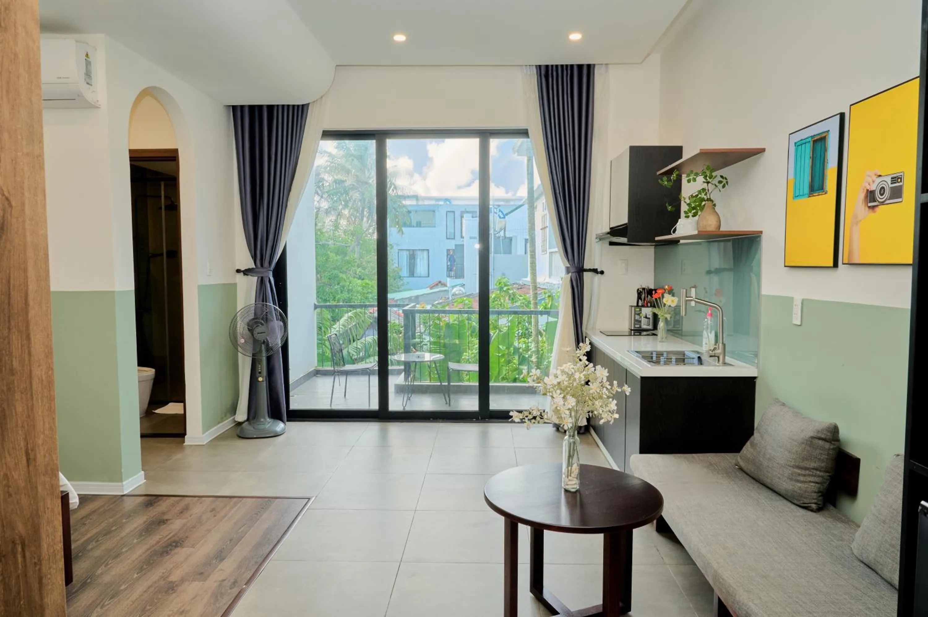 Balcony/Terrace in Charm Champion Villa Hoian