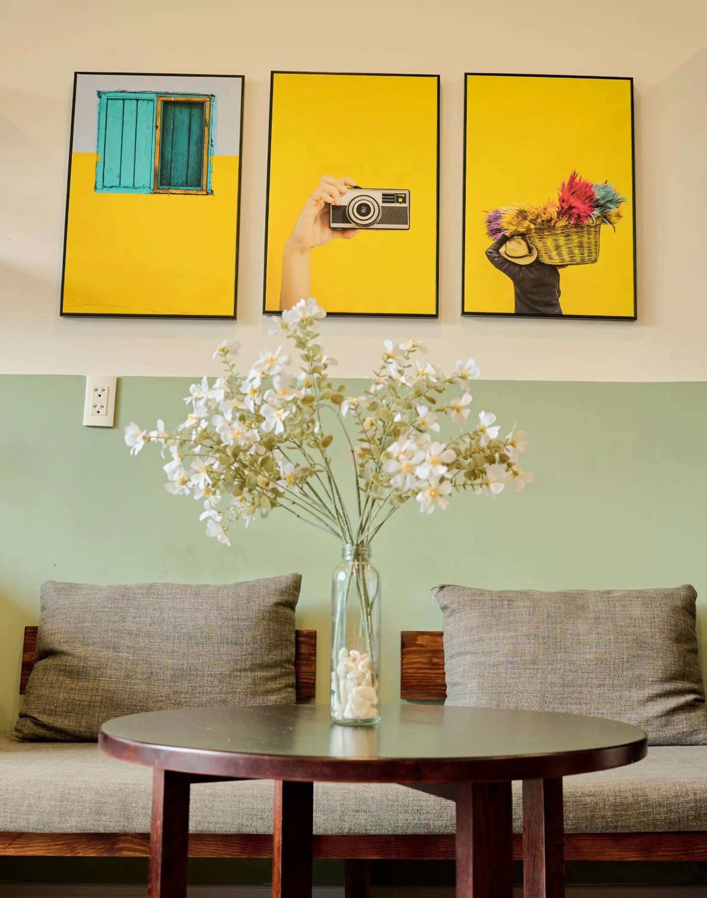 Decorative detail in Charm Champion Villa Hoian