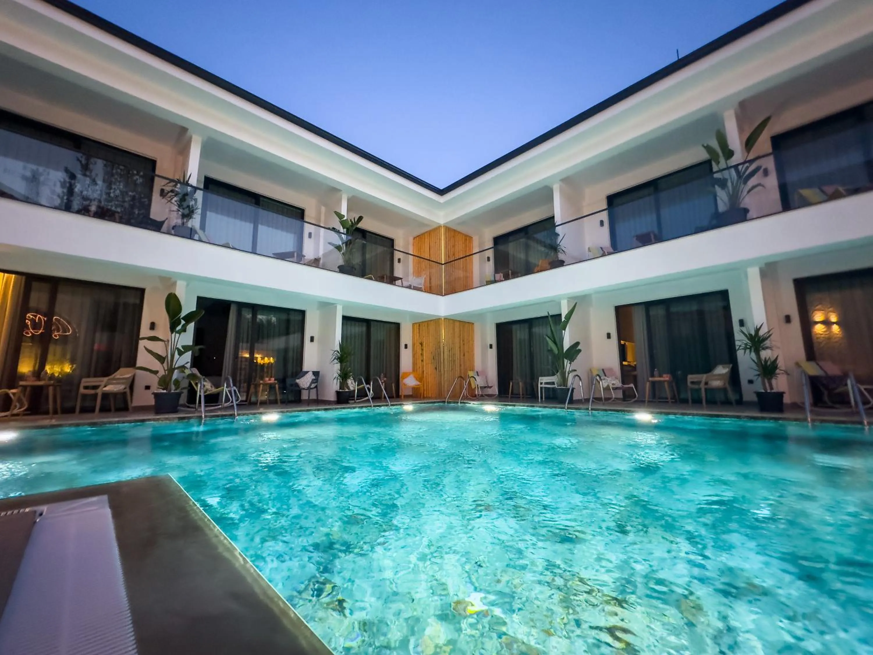 Pool view in S-Cape Hotel Fethiye