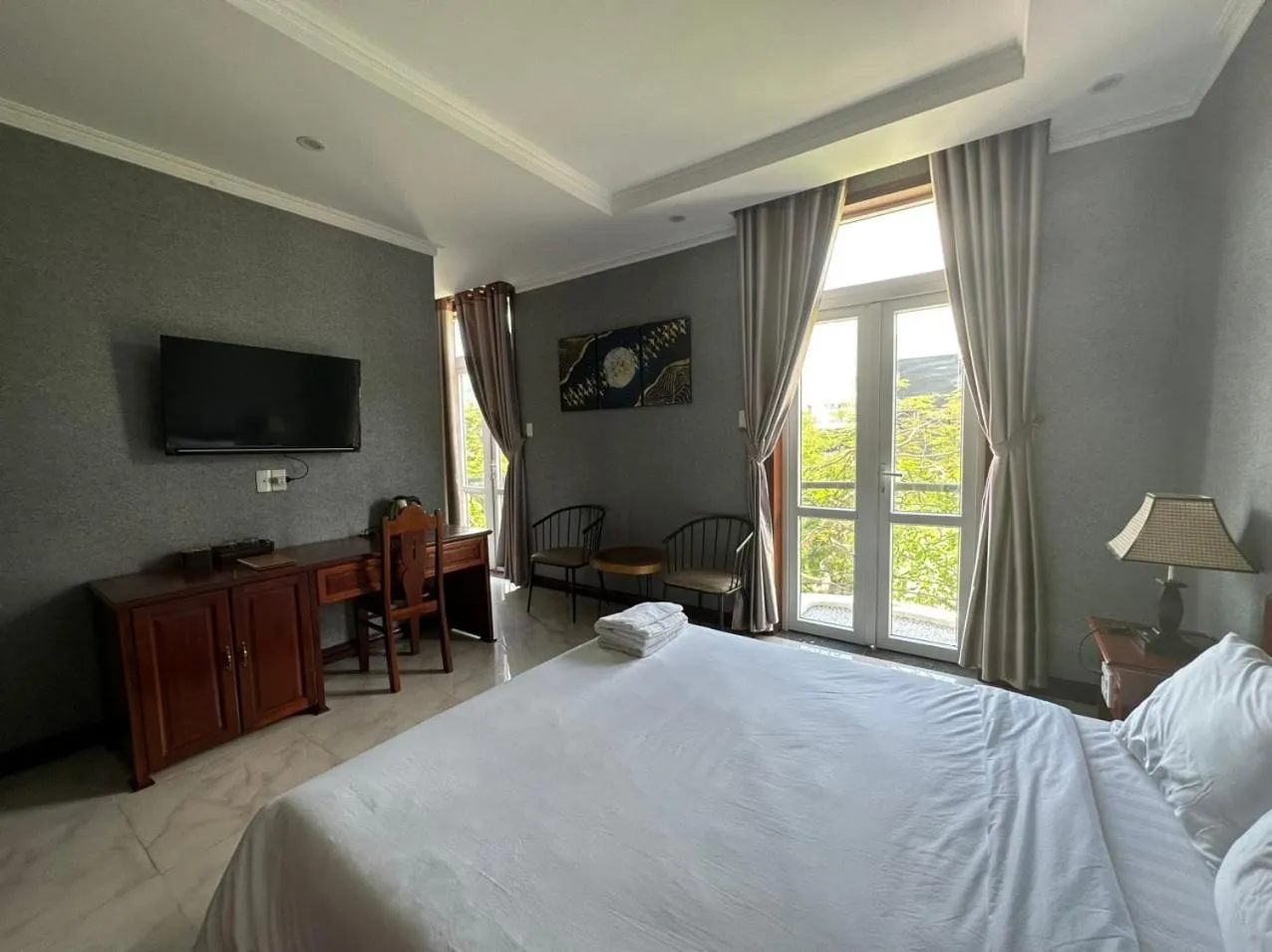 Bedroom, Bed in Capital O 1183 Villa Le Na