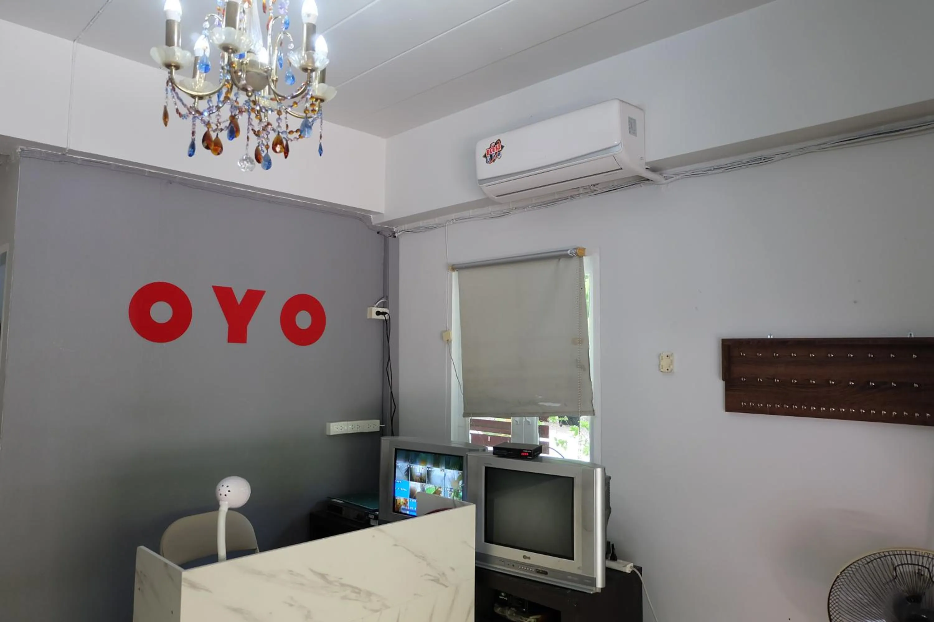 Lobby or reception in OYO 75429 '101 place navanakorm'