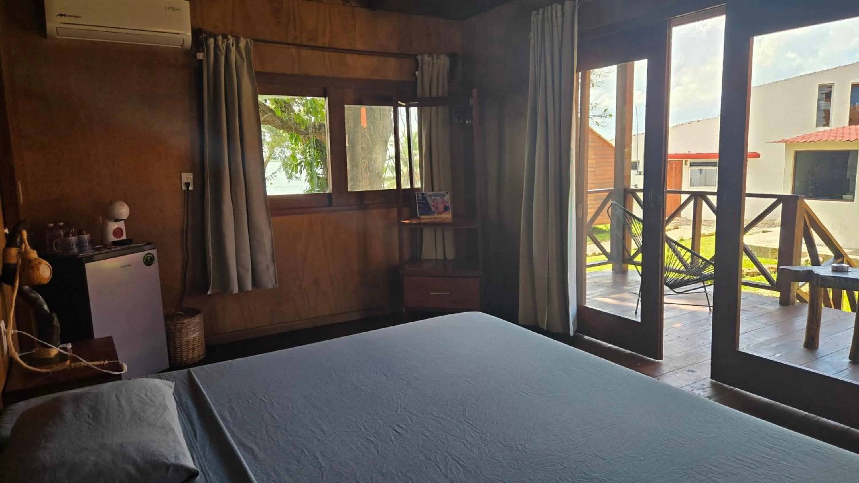 Bed in bacalar My Love Front Laguna