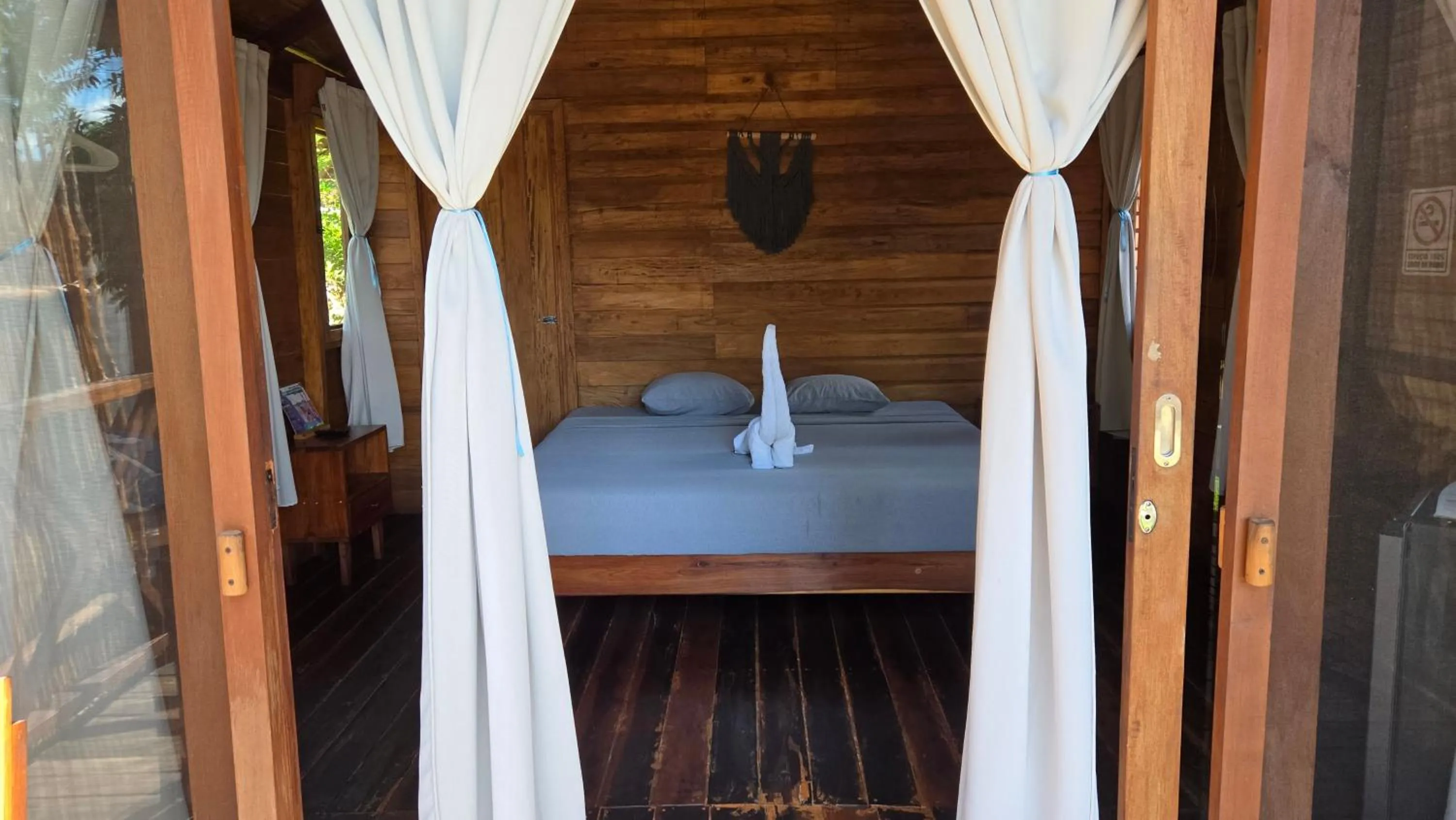 Bed in bacalar My Love Front Laguna