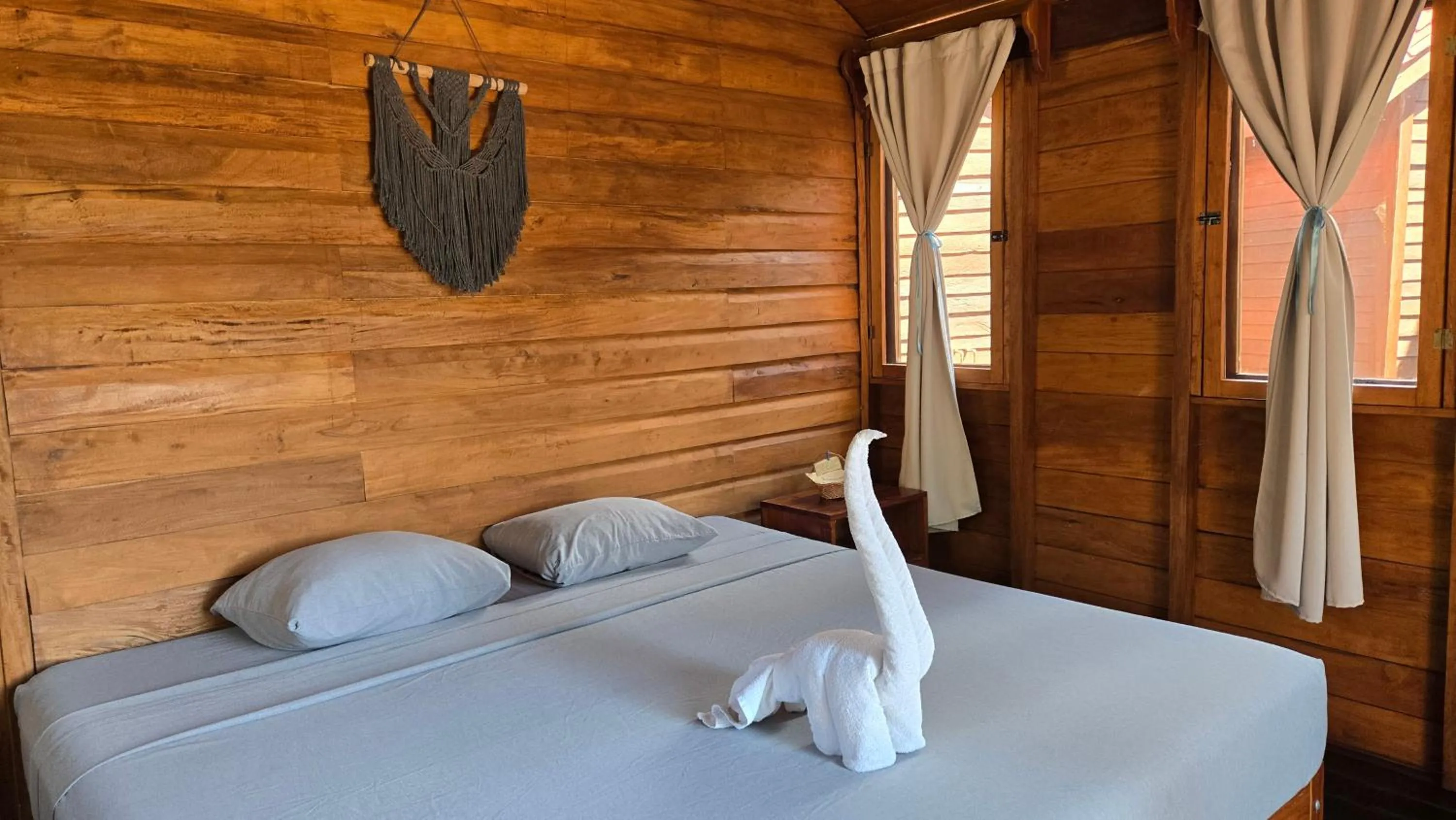 Bed in bacalar My Love Front Laguna