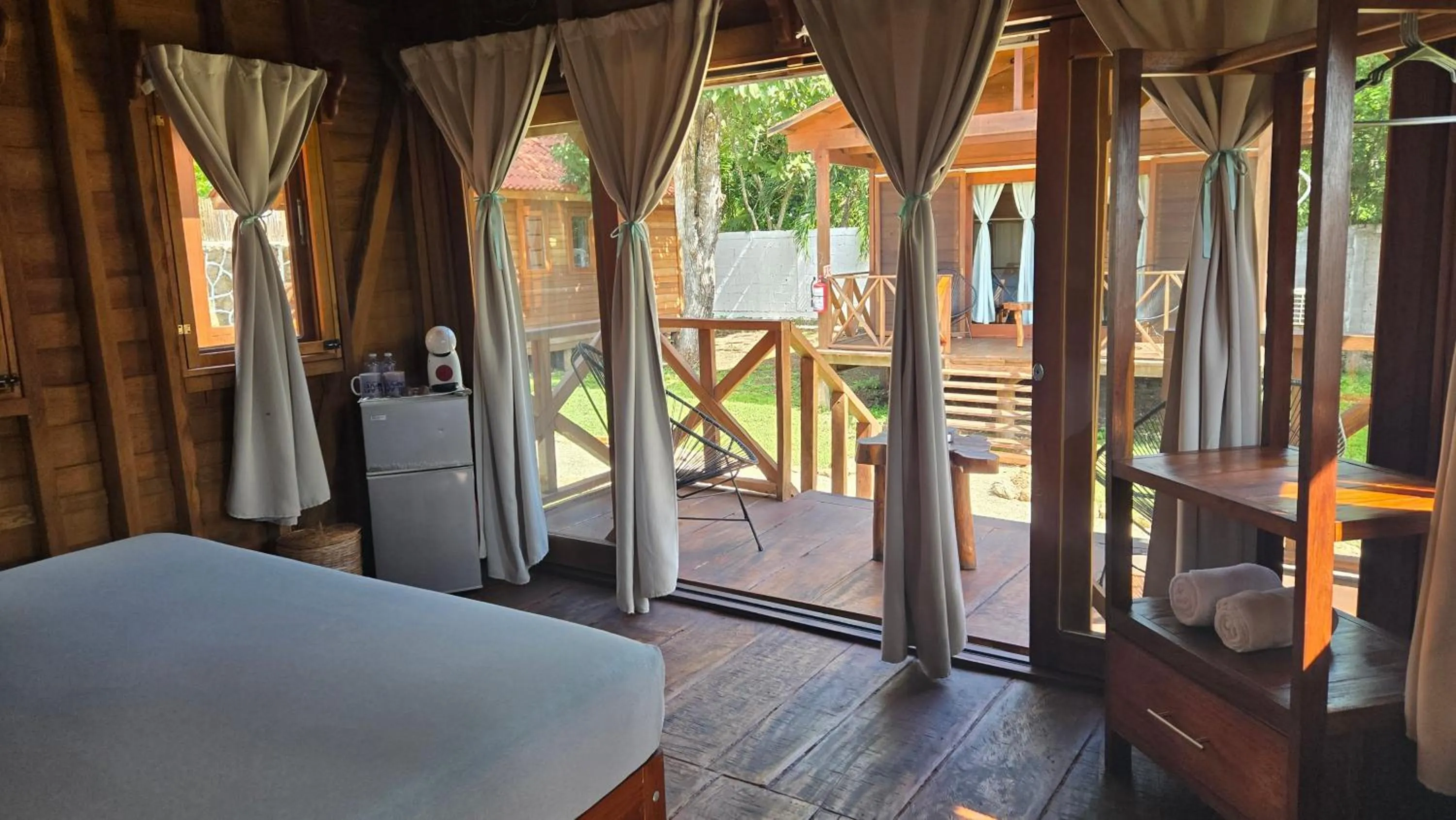 Bed in bacalar My Love Front Laguna