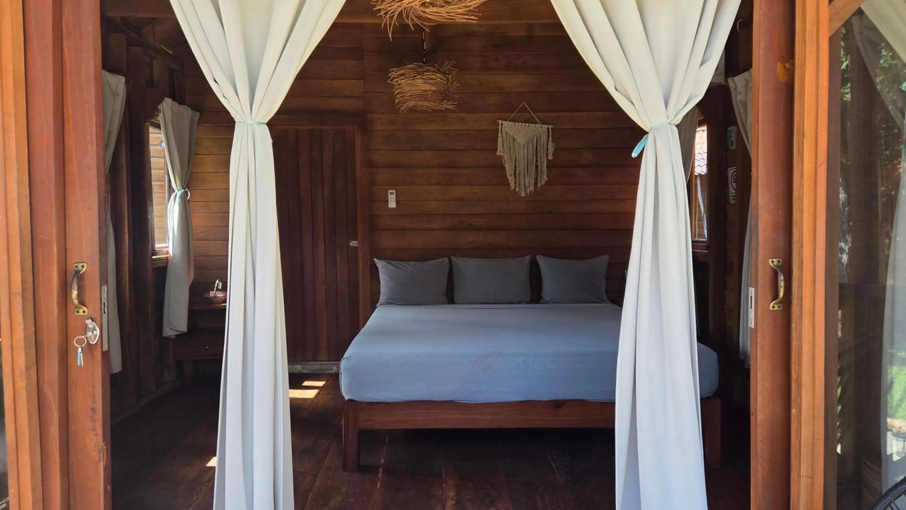 Bed in bacalar My Love Front Laguna