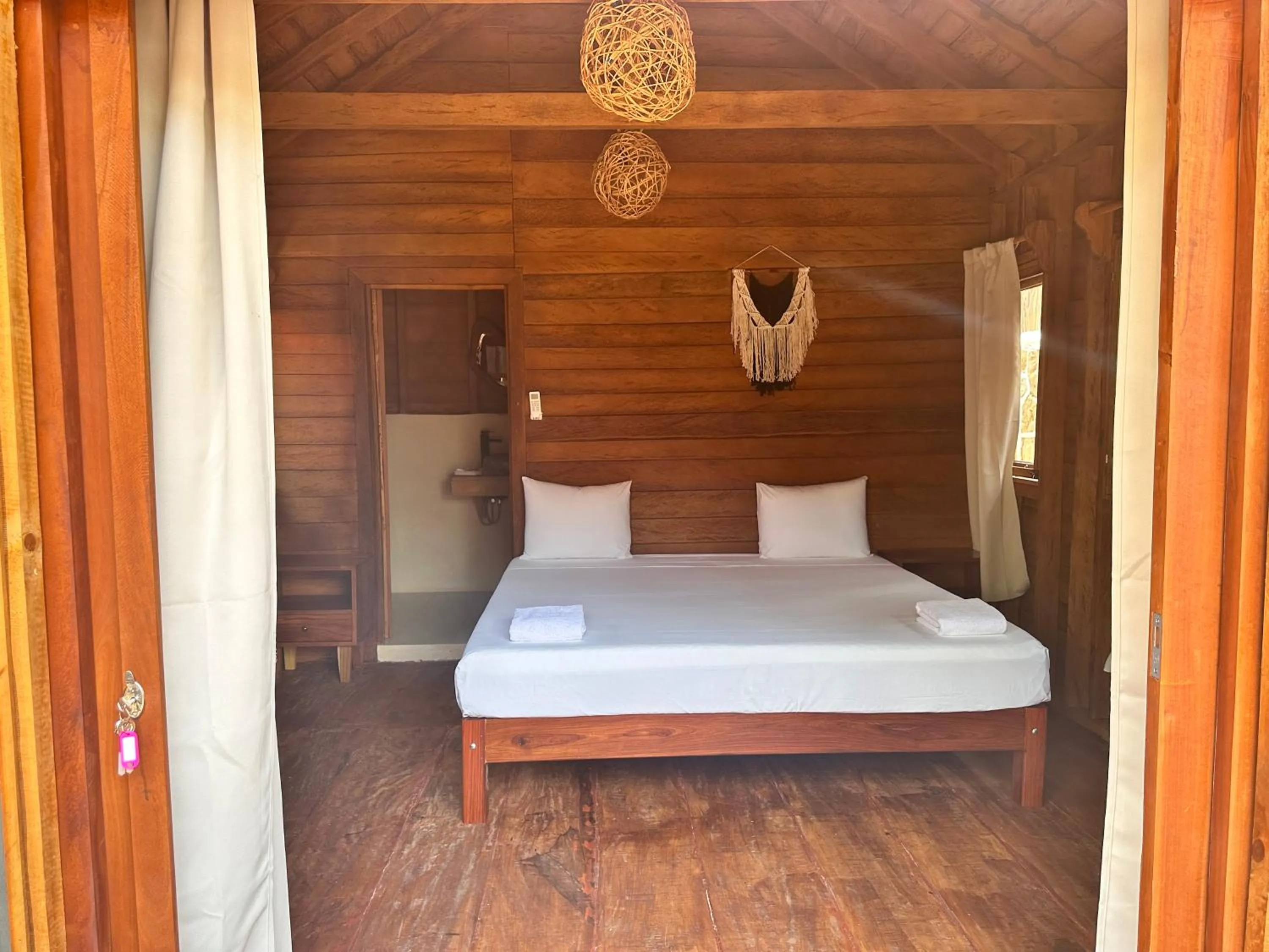 Bed in bacalar My Love Front Laguna