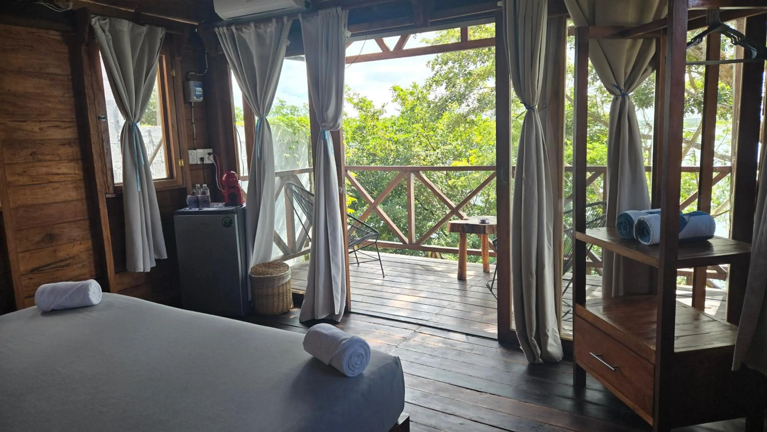 Bed in bacalar My Love Front Laguna