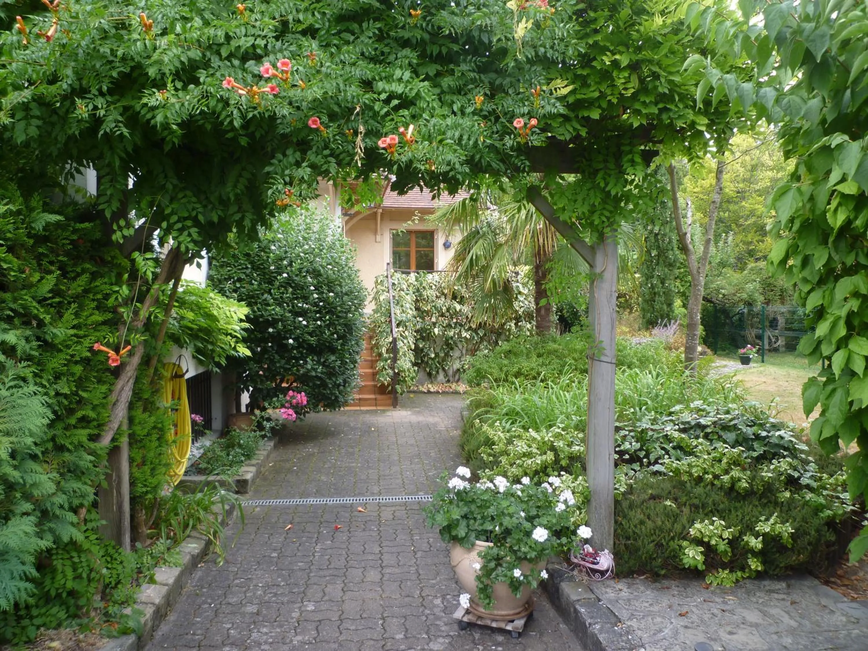 Garden in Chambre d'hôte La Bacotterie