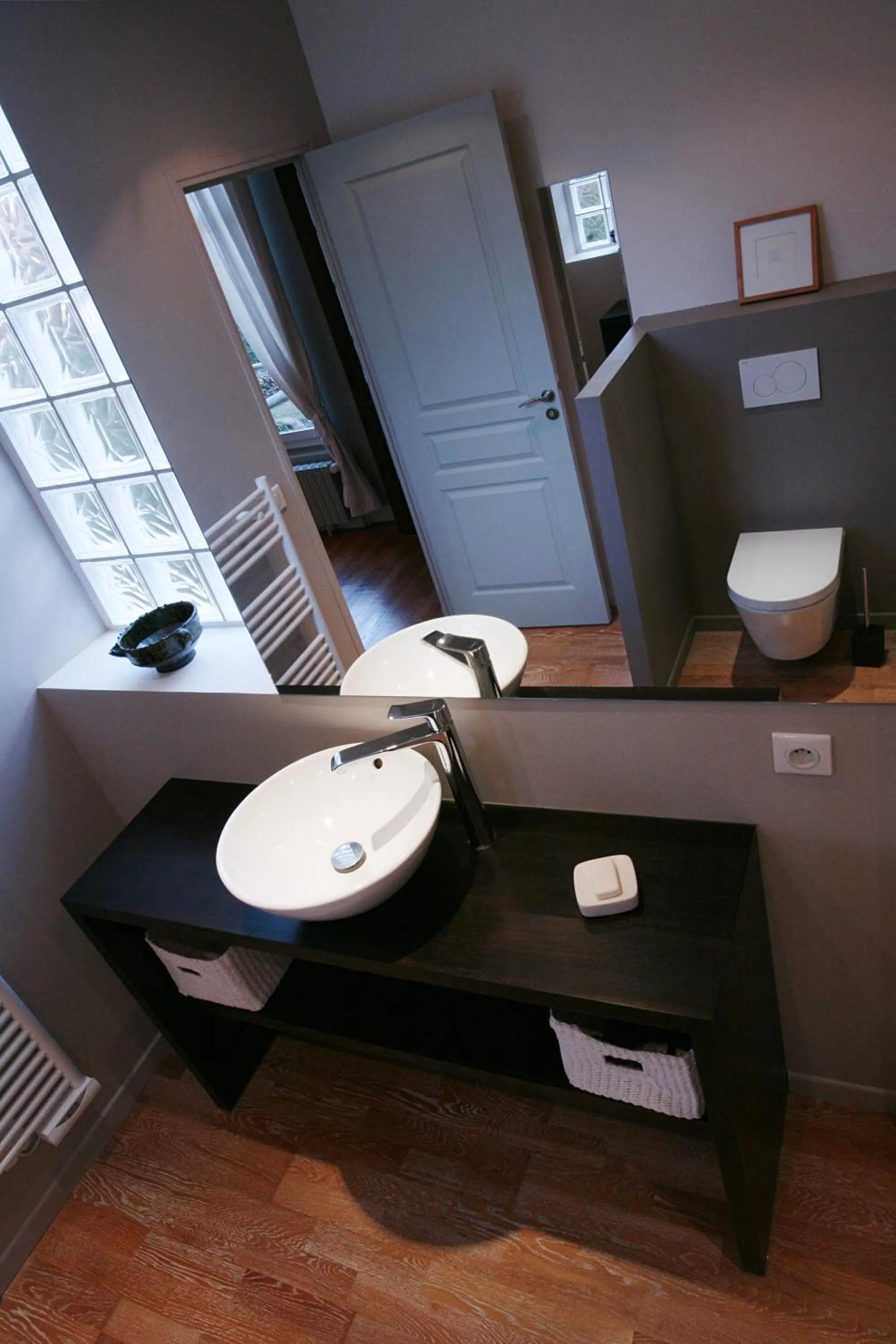 Bathroom in Chambre d'hôte La Bacotterie