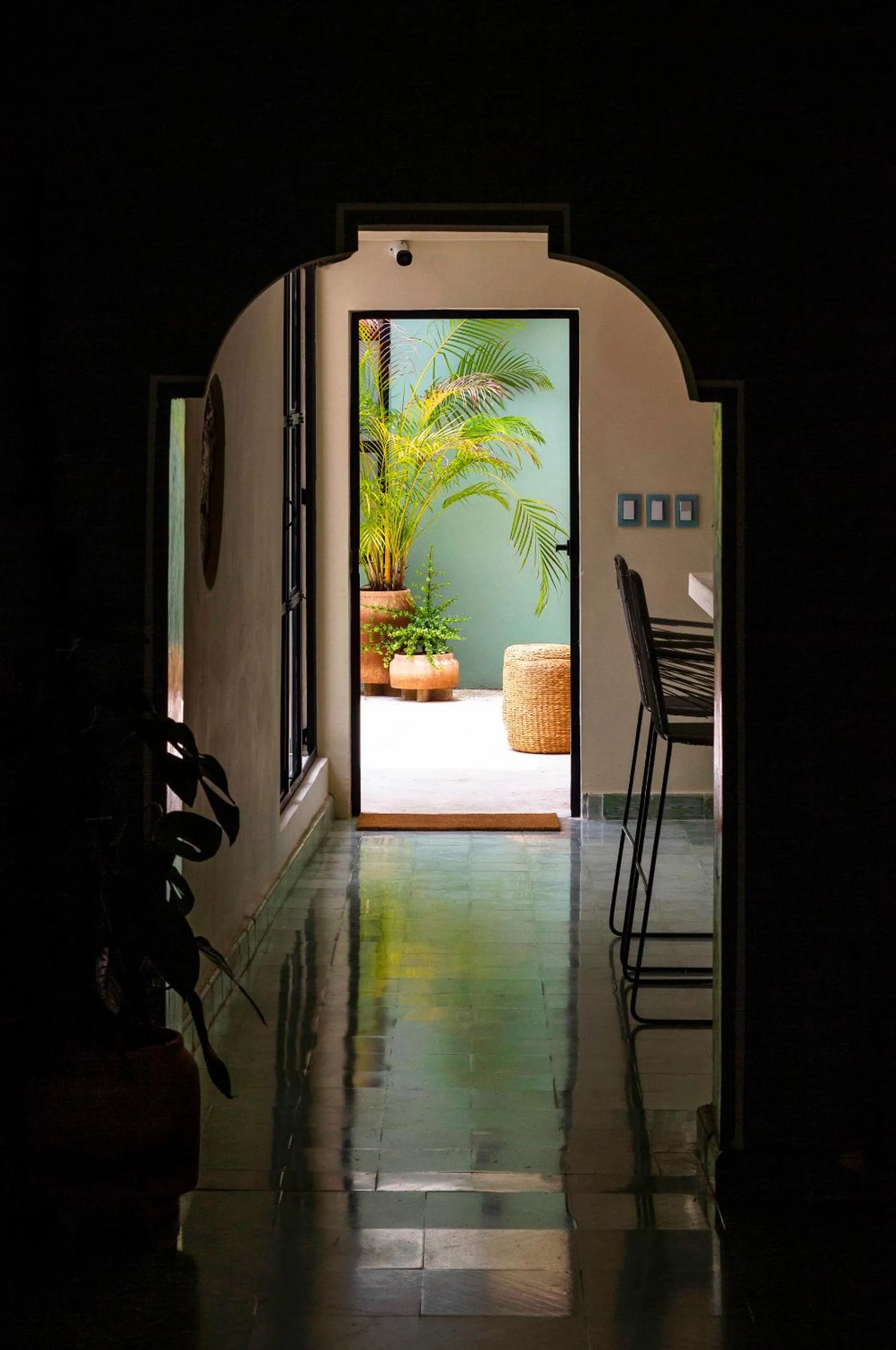Dining area in Casa Magu Merida