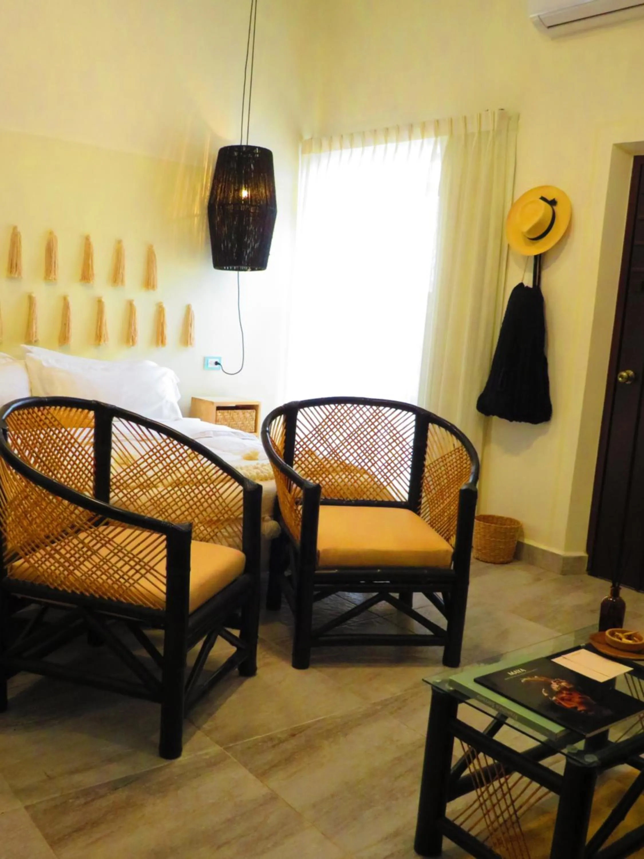 Seating area in Casa Magu Merida