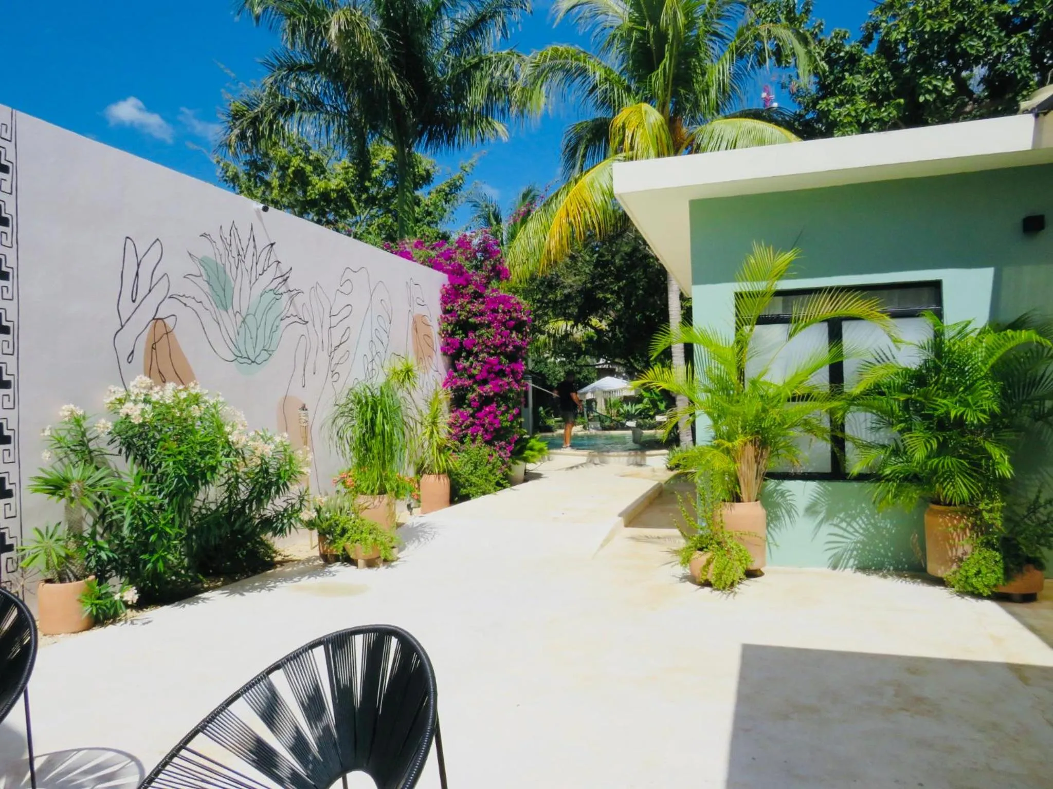 Swimming pool in Casa Magu Merida