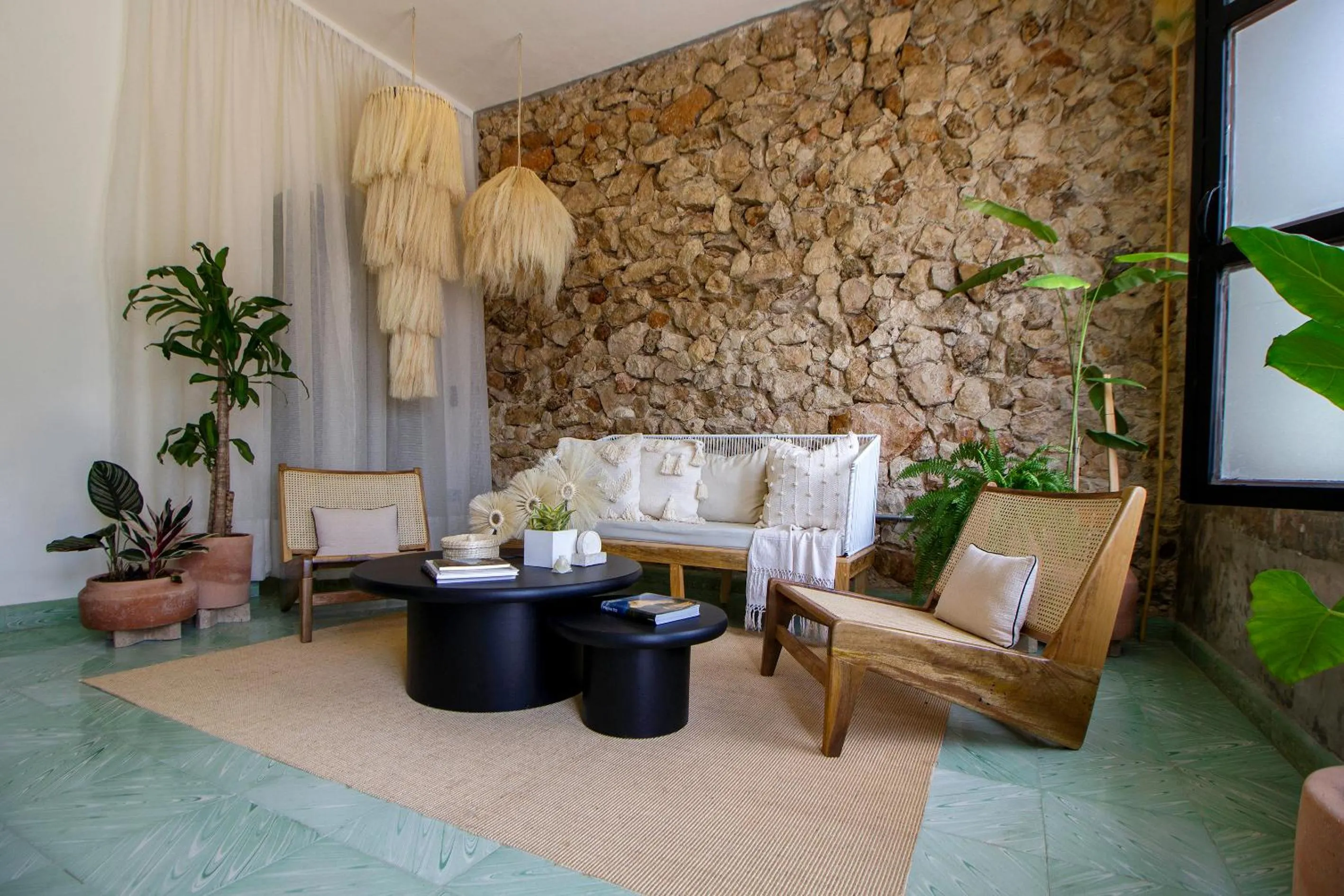 Living room in Casa Magu Merida