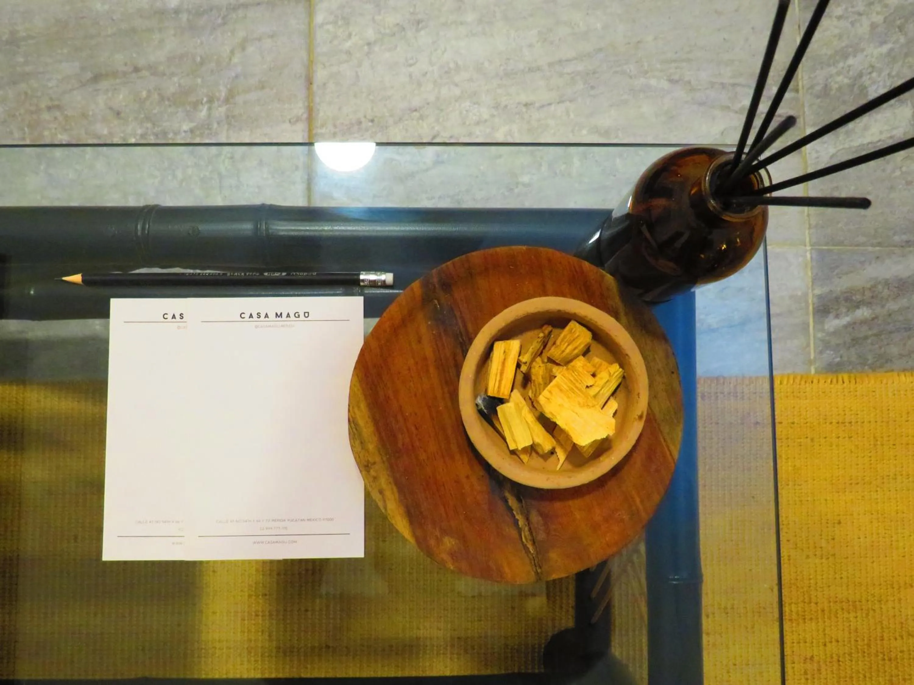 Decorative detail in Casa Magu Merida