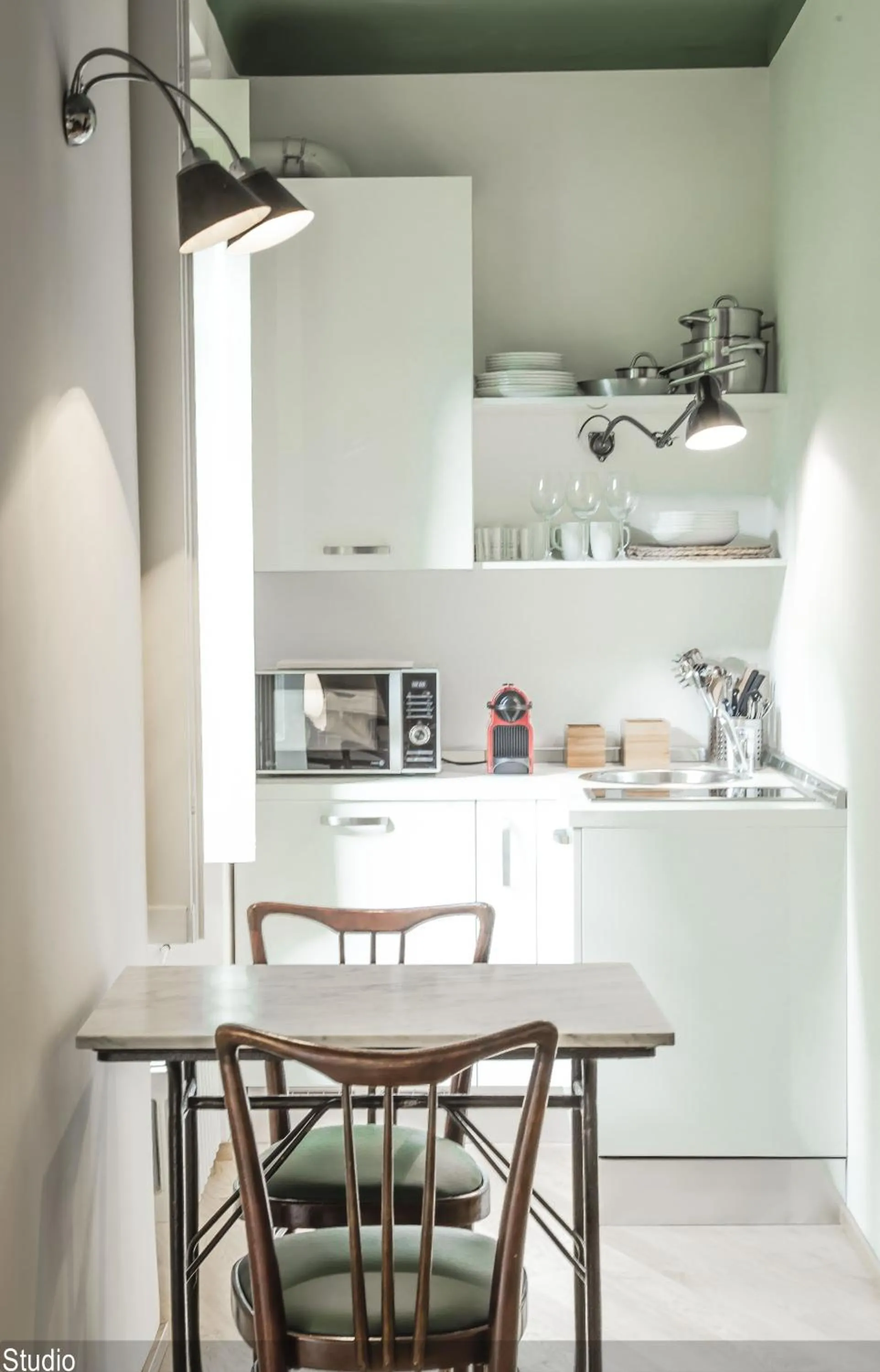 Kitchen or kitchenette in Brera Apartments in Porta Romana