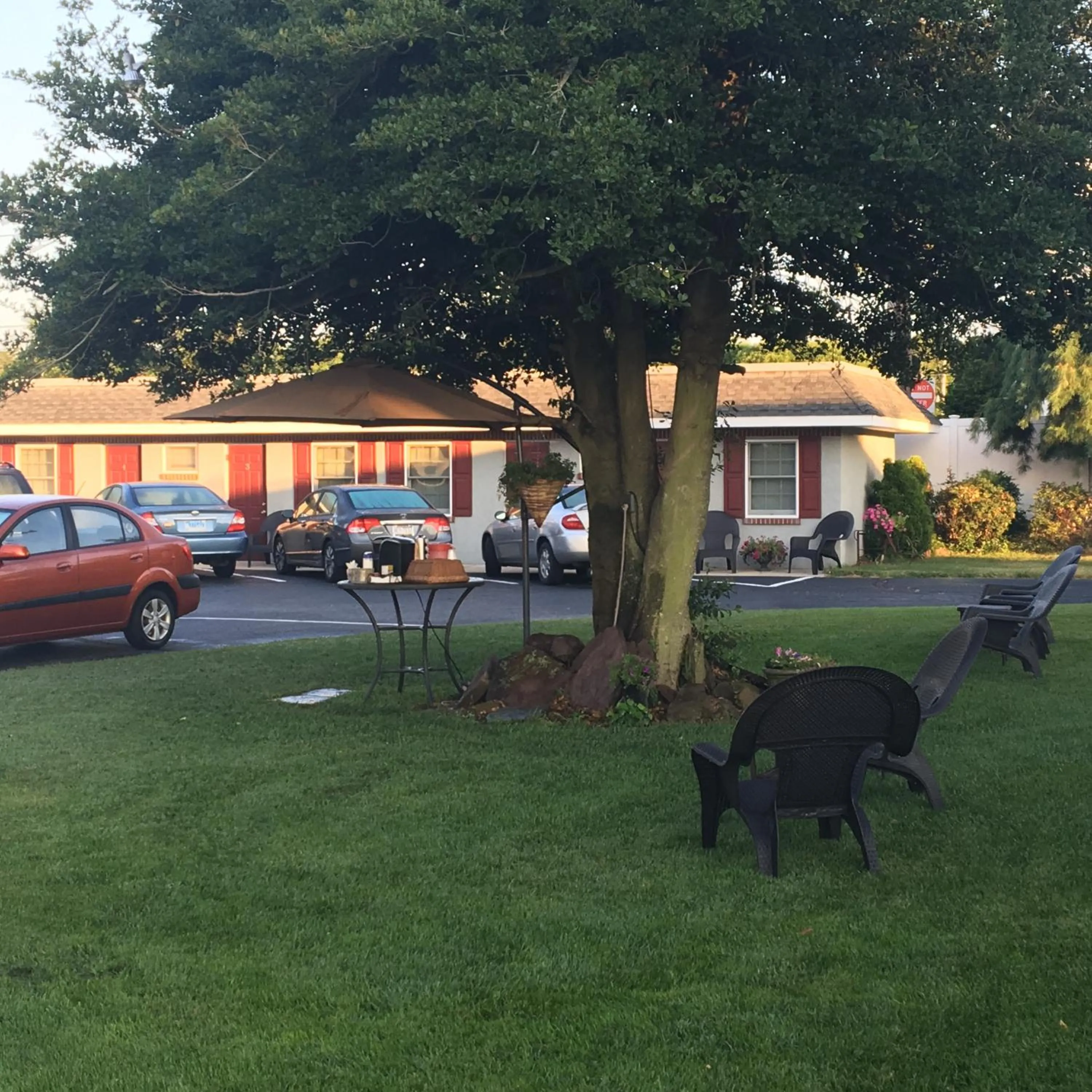 Garden in Boulevard Motel