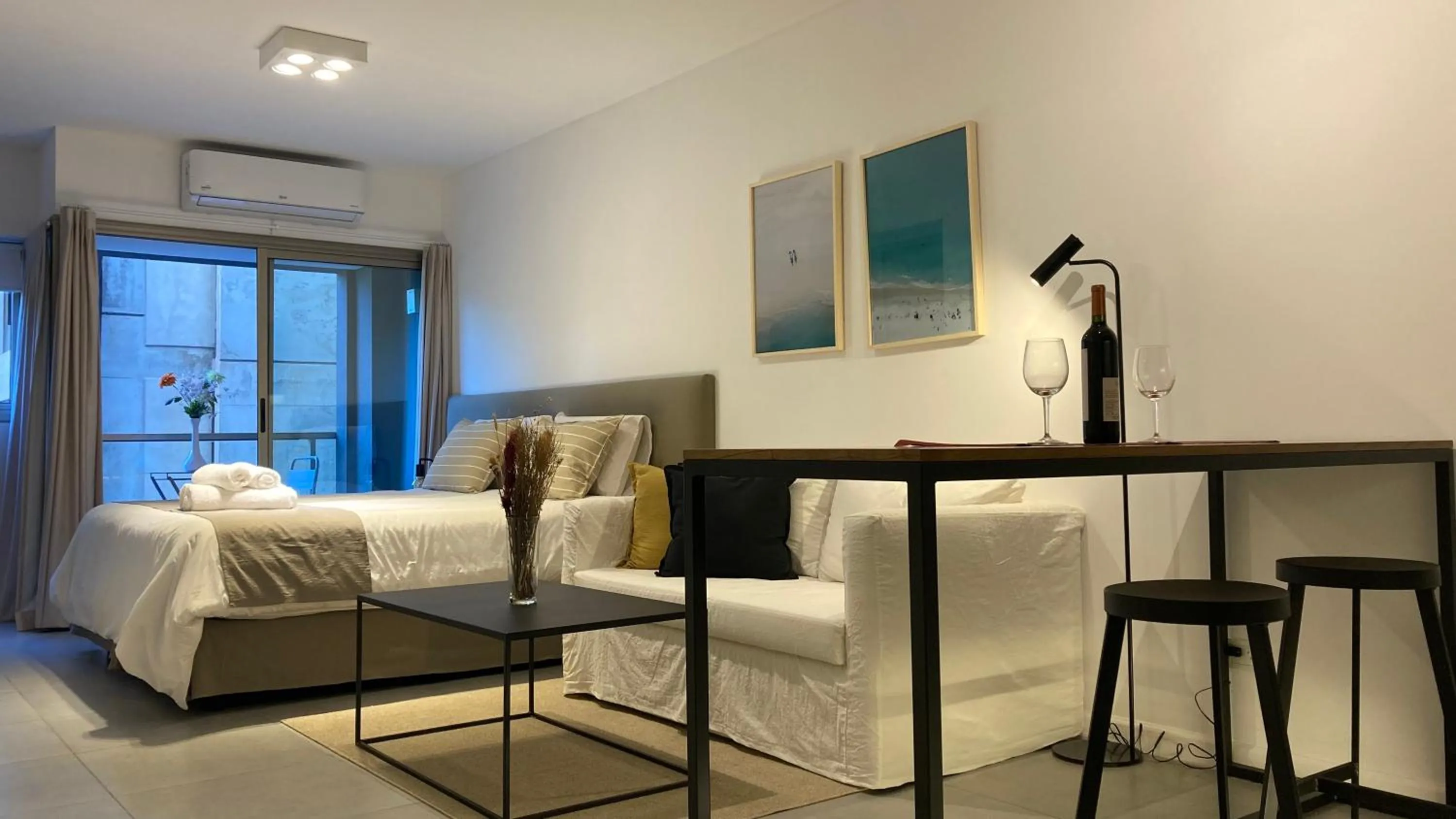 Living room in Babel Pampa