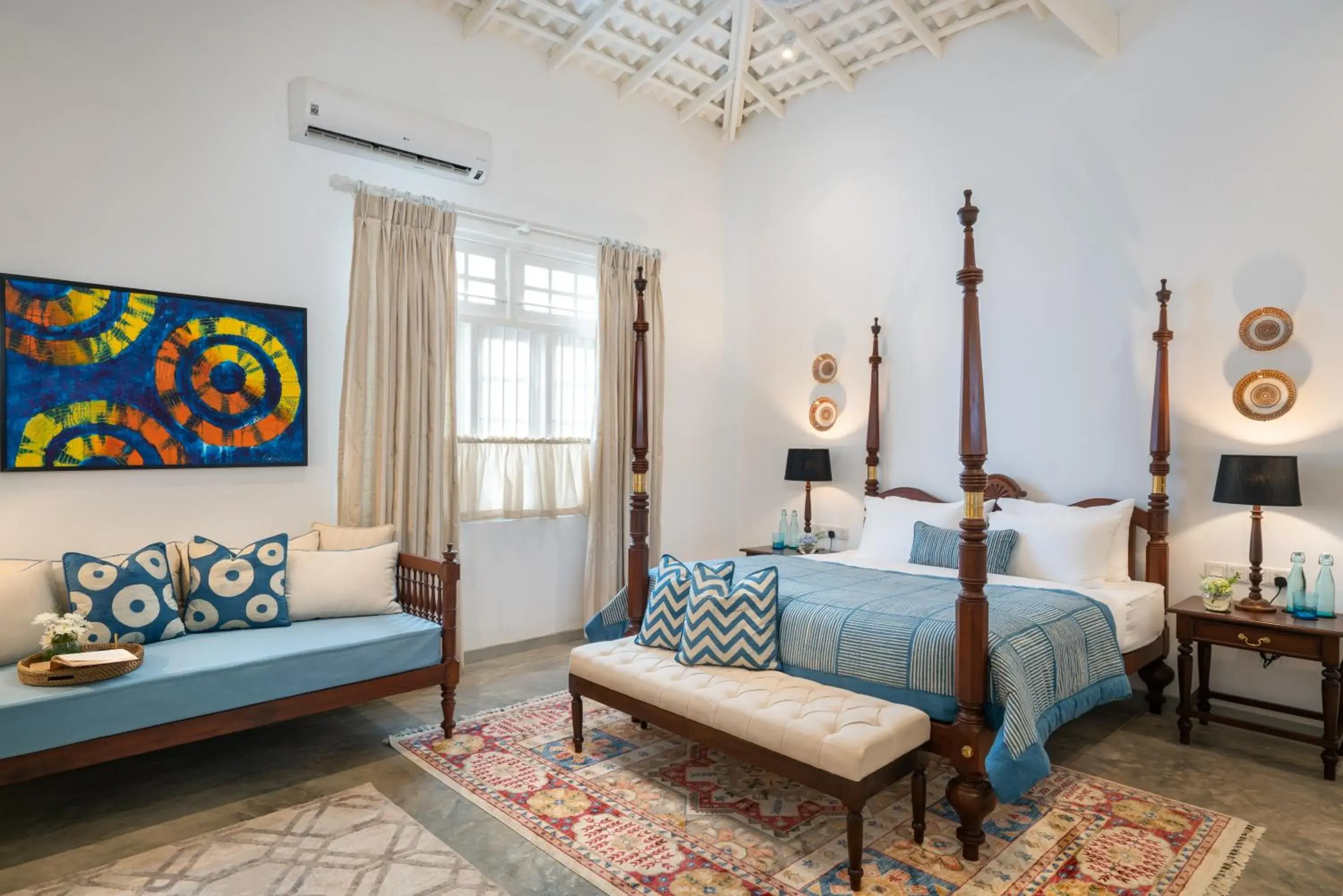 Superior King Room with Garden View in Ceylo Villas Superior King Room with Garden View in Ceylo Villas