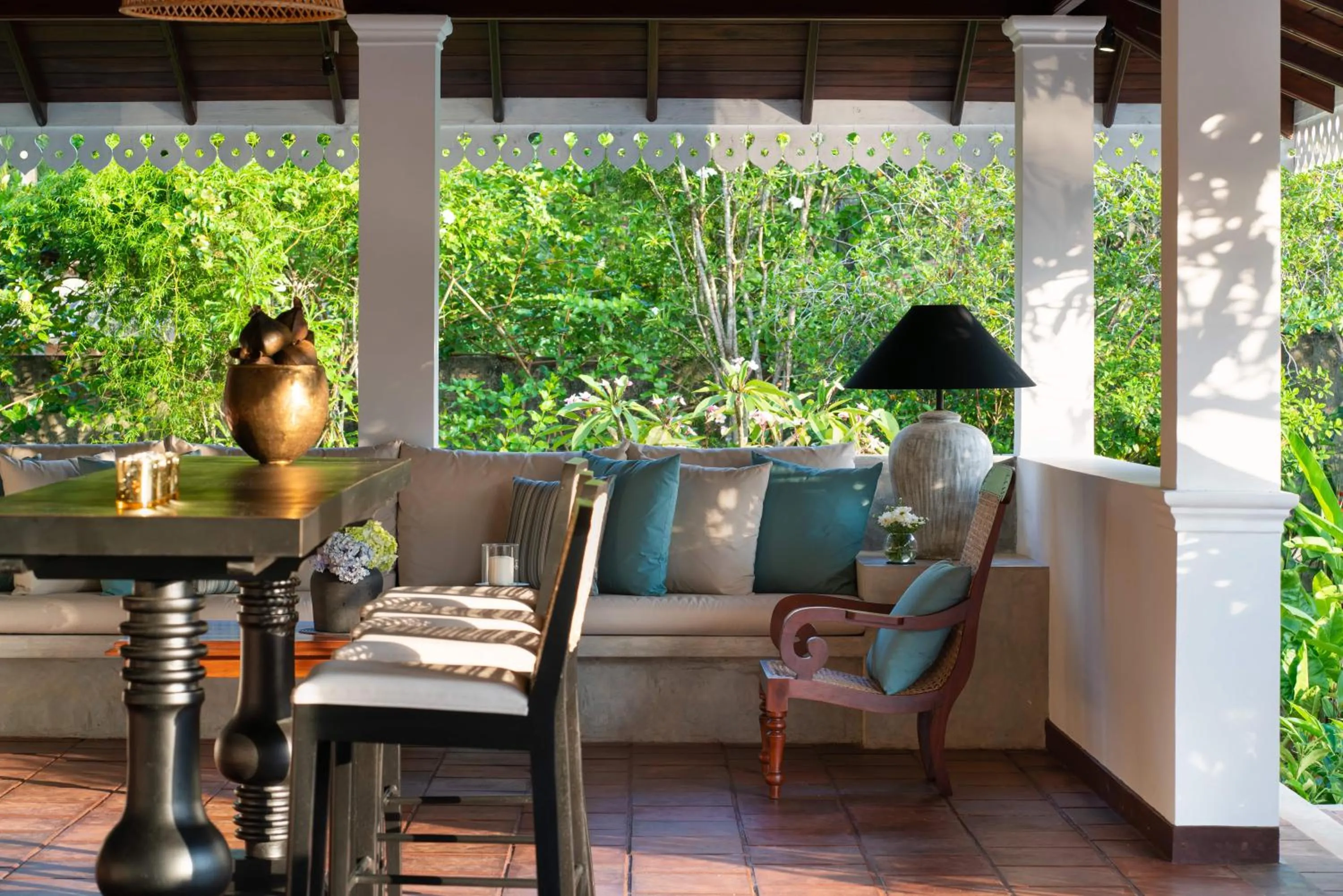 Dining area in Ceylo Villas