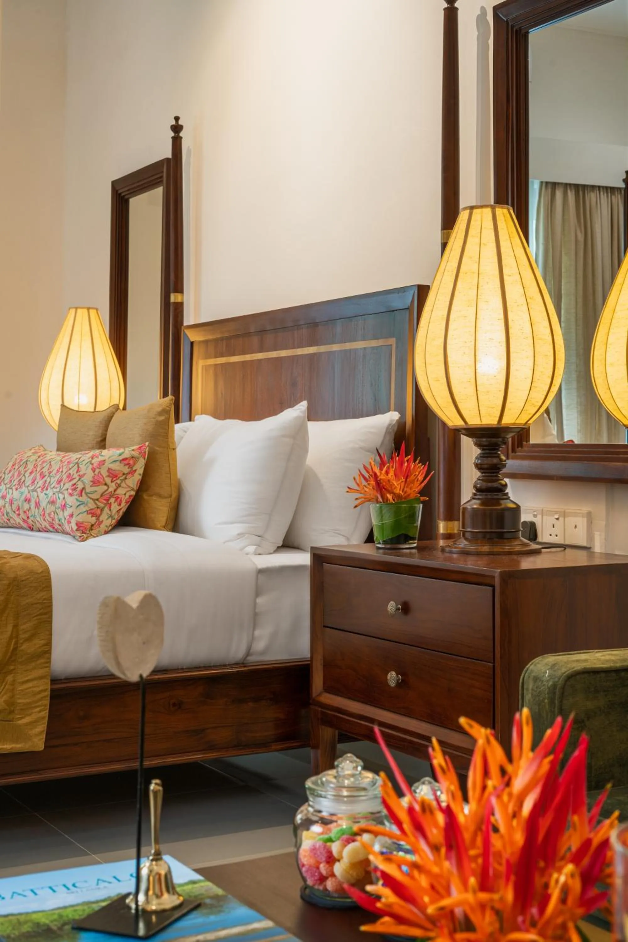 Bedroom in Ceylo Villas