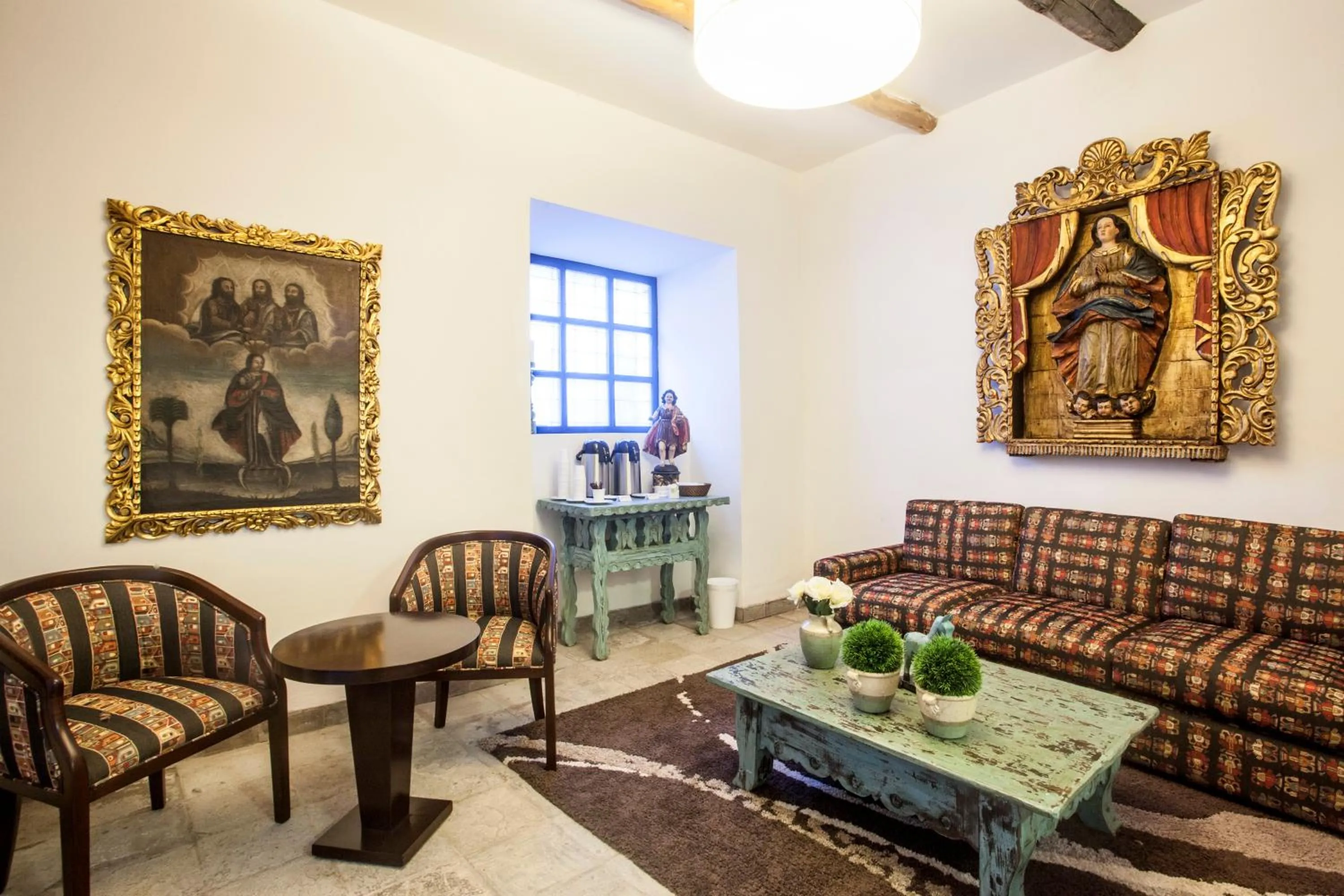 Living room in Tierra Viva Cusco San Blas