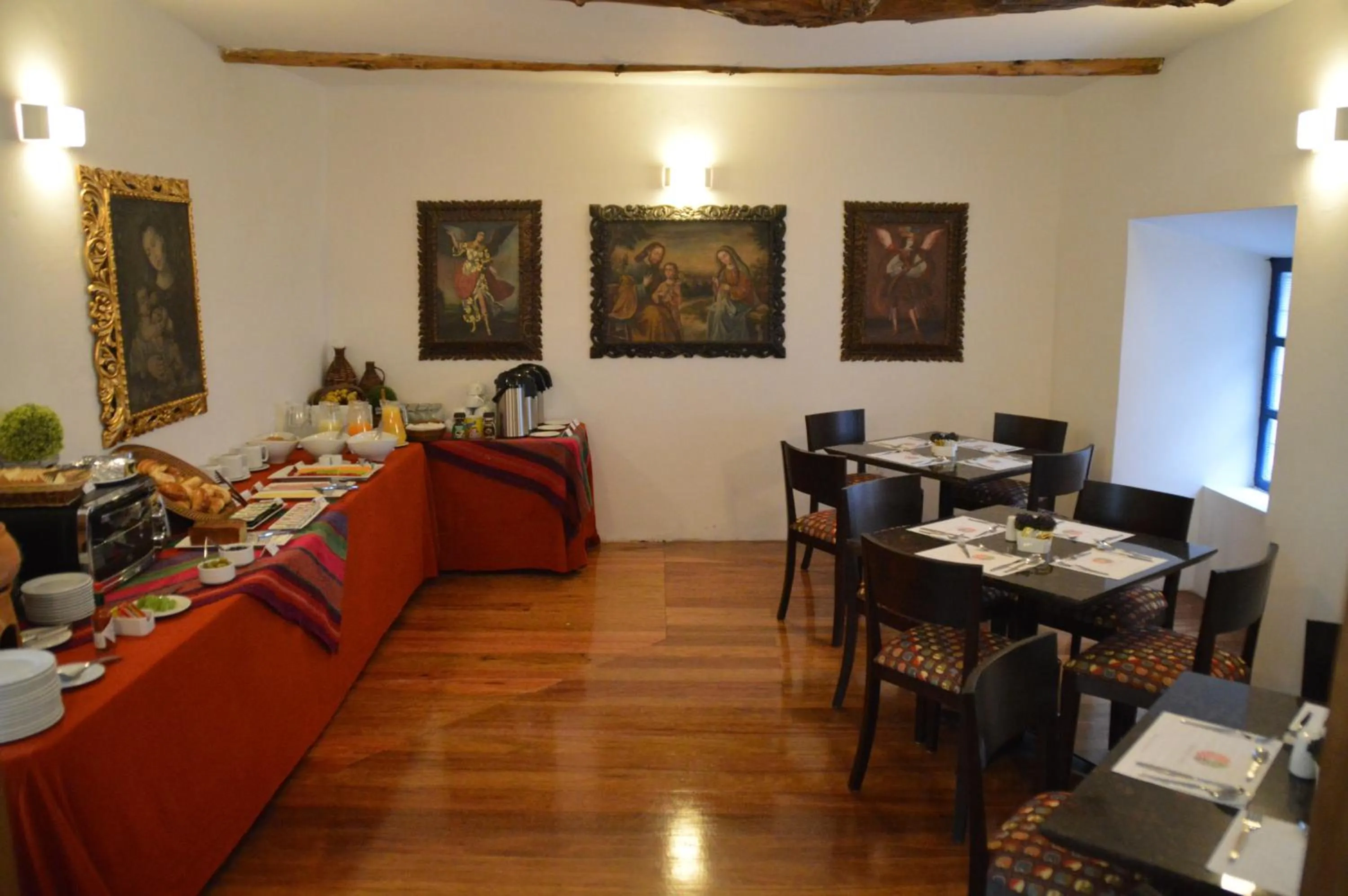 Buffet breakfast in Tierra Viva Cusco San Blas