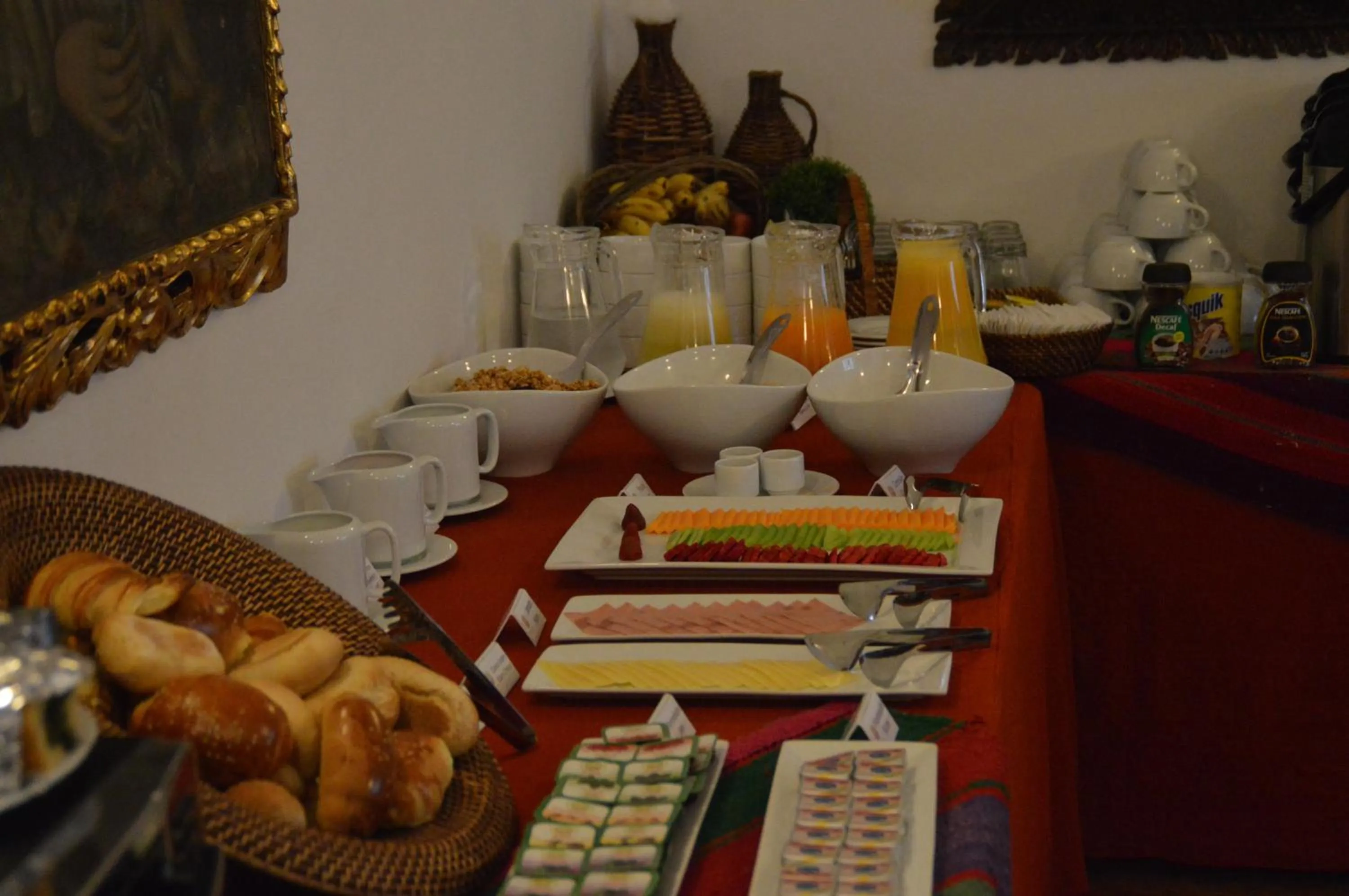 Buffet breakfast in Tierra Viva Cusco San Blas