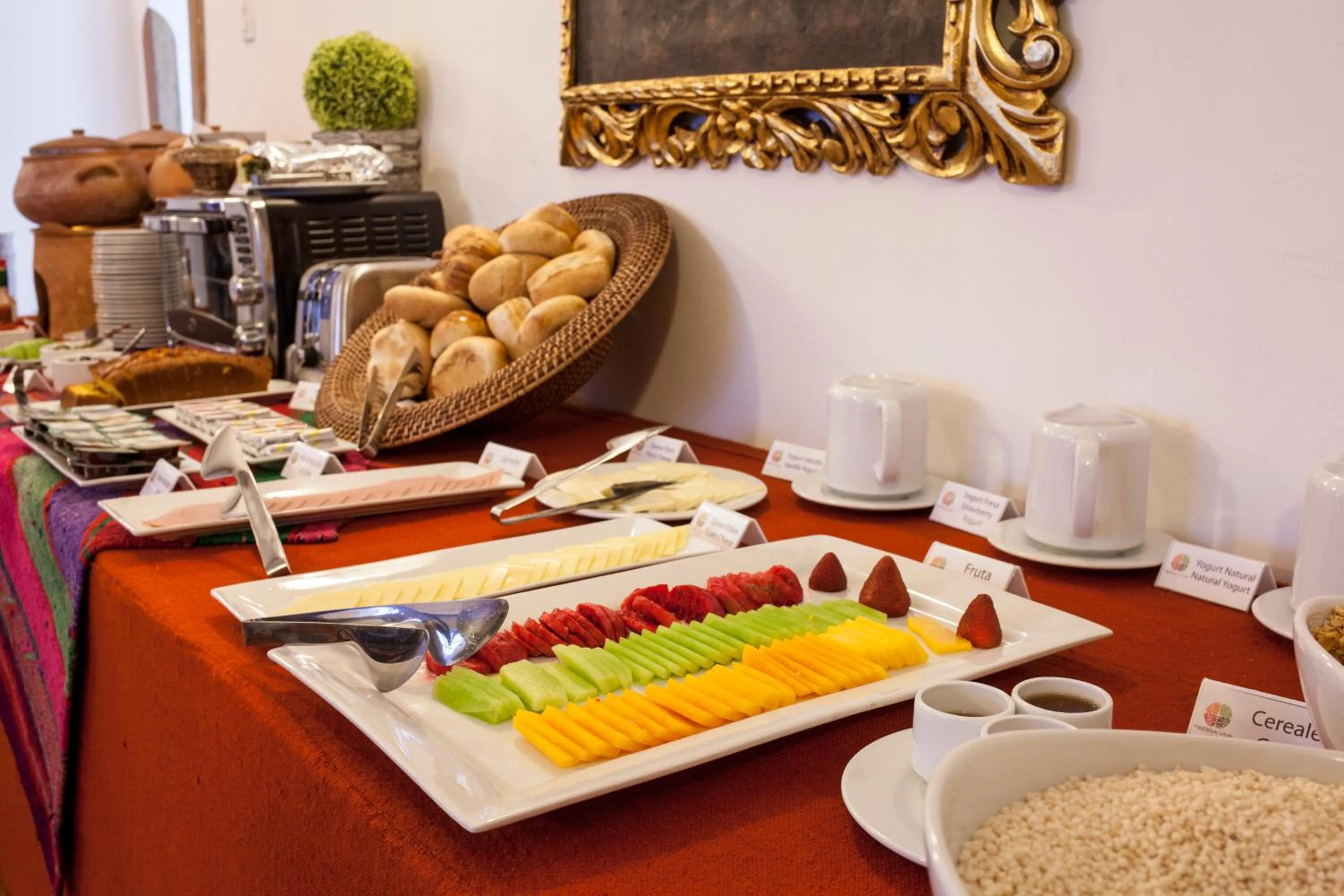 Food and drinks in Tierra Viva Cusco San Blas