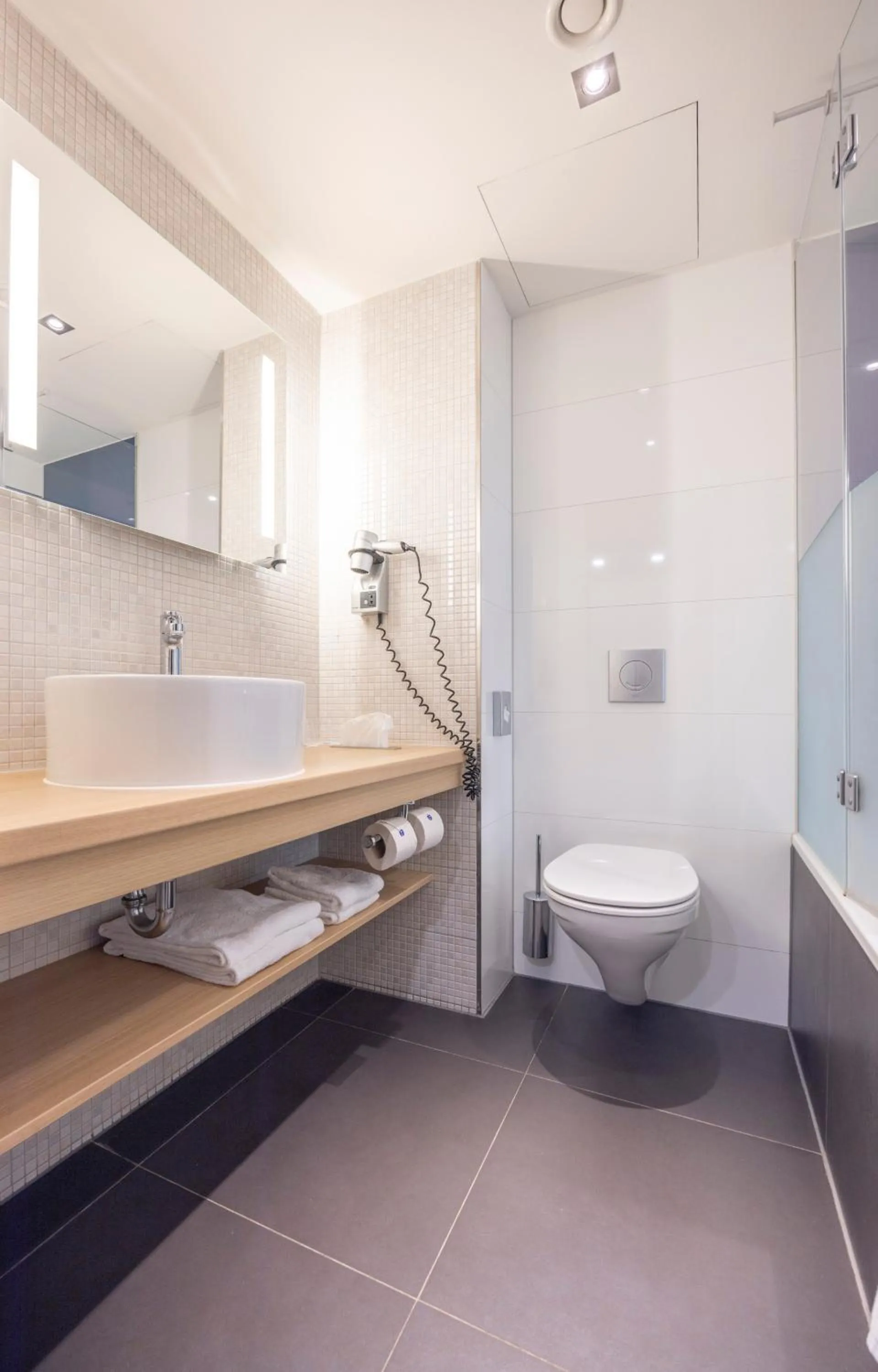 Toilet in Fletcher Hotel-Restaurant Nieuwegein-Utrecht