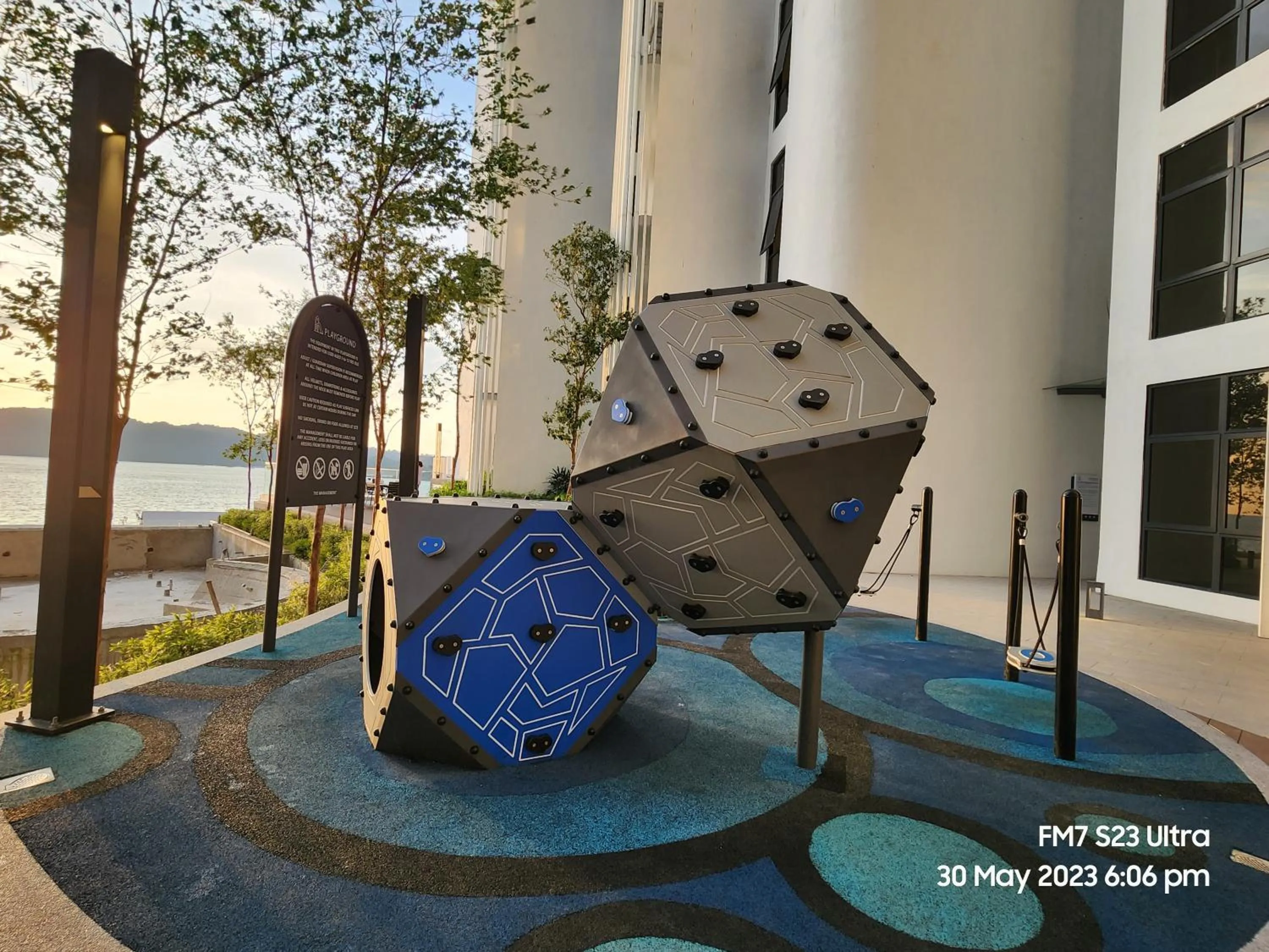 Children play ground in Seaview Luxury Suites at The Shore Kota Kinabalu