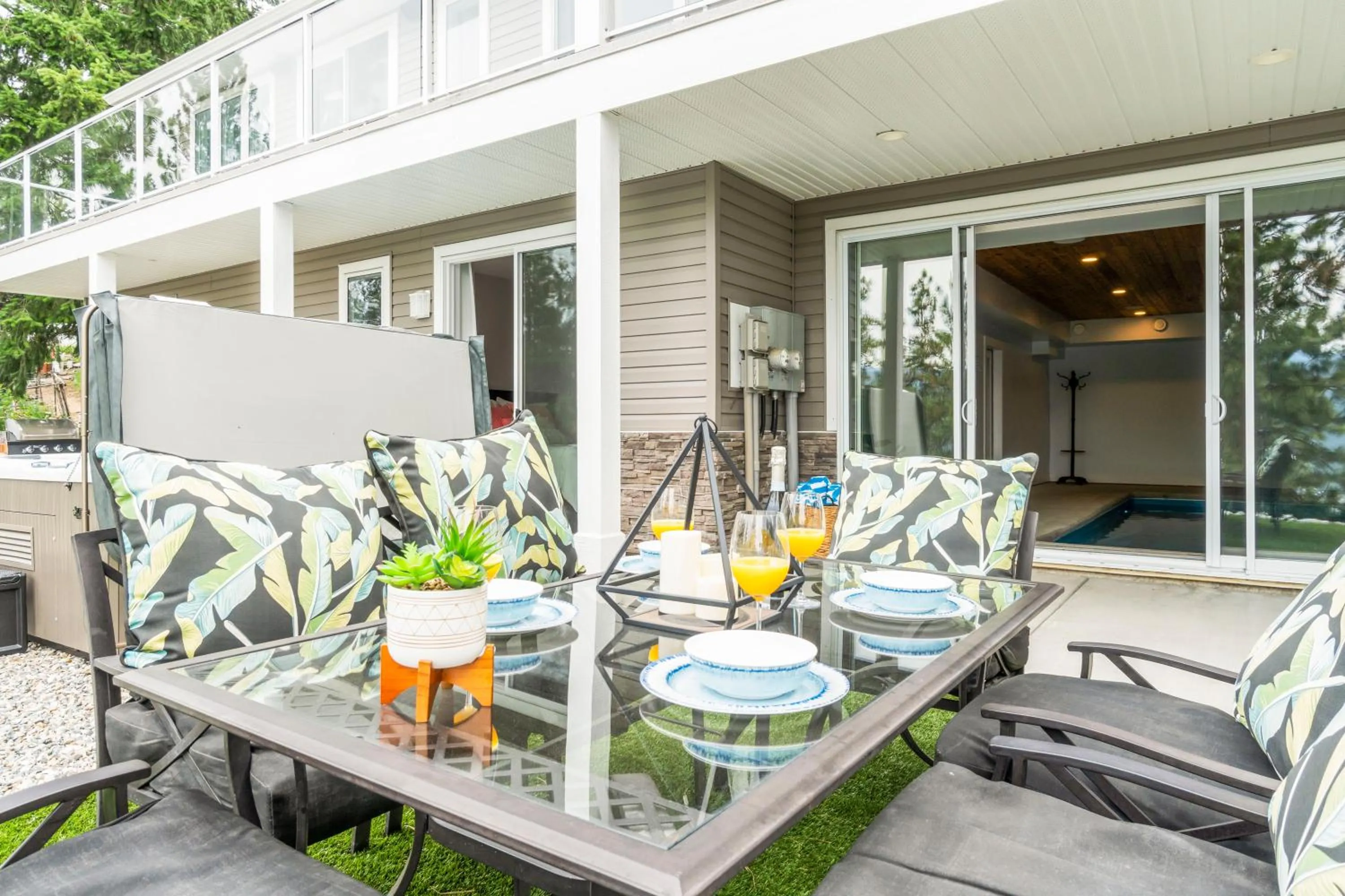 Patio in Heaven's Haven