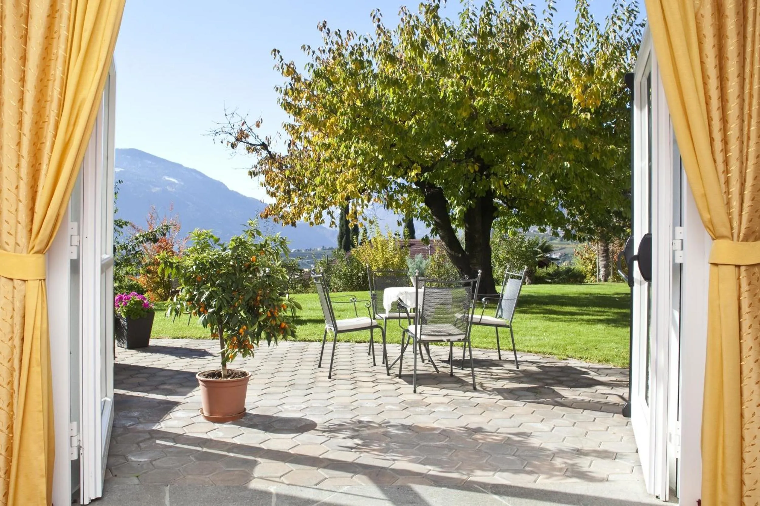 Garden in Hotel Garni Katnau