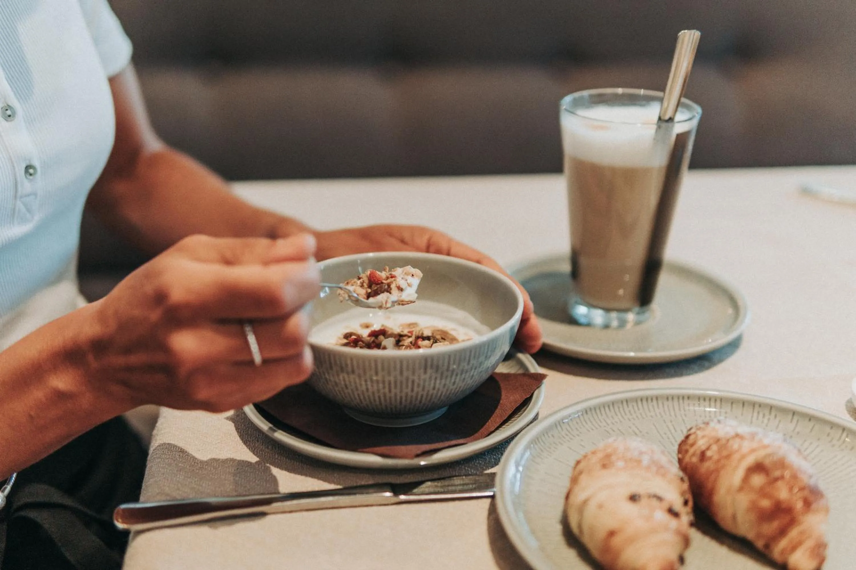 Buffet breakfast in Hotel Garni Katnau
