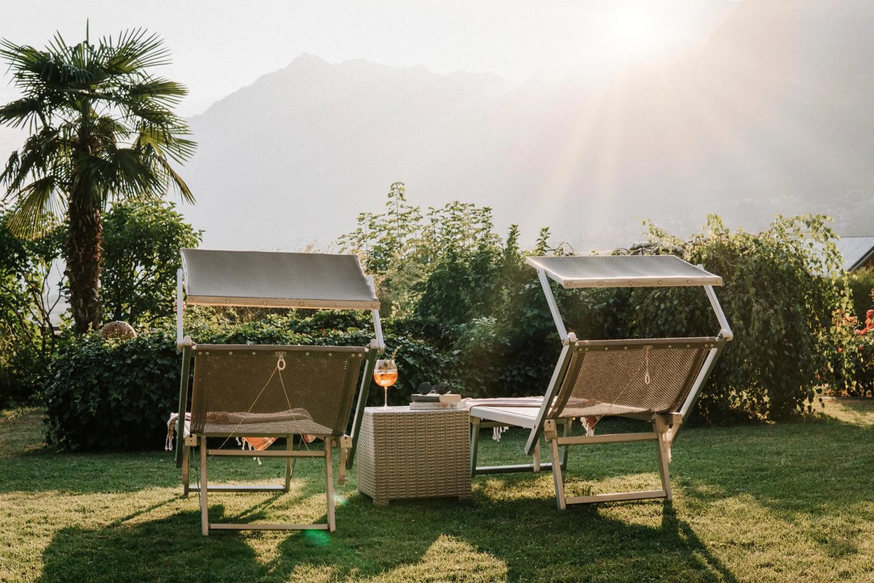 Garden in Hotel Garni Katnau