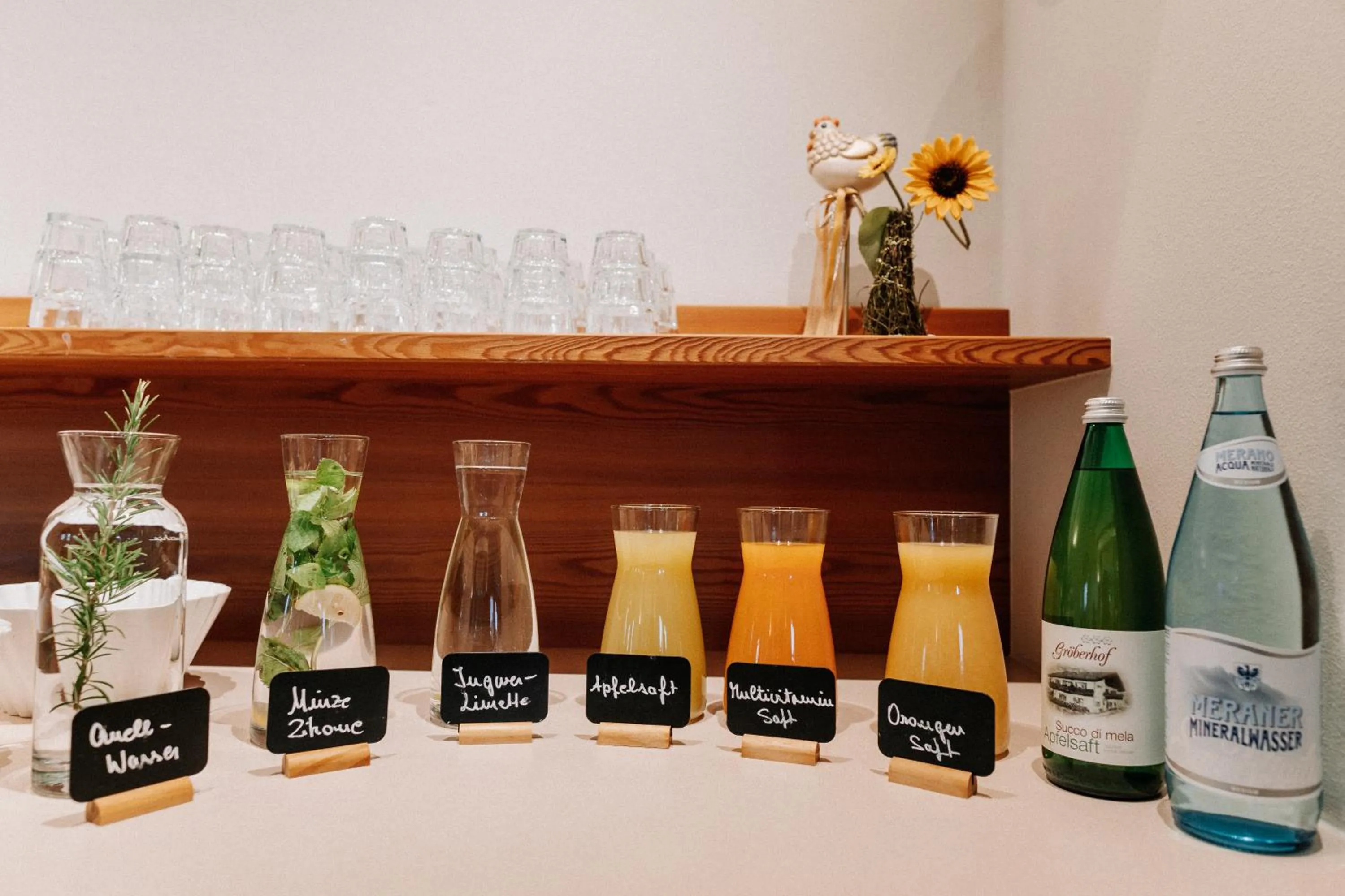 Buffet breakfast in Hotel Garni Katnau