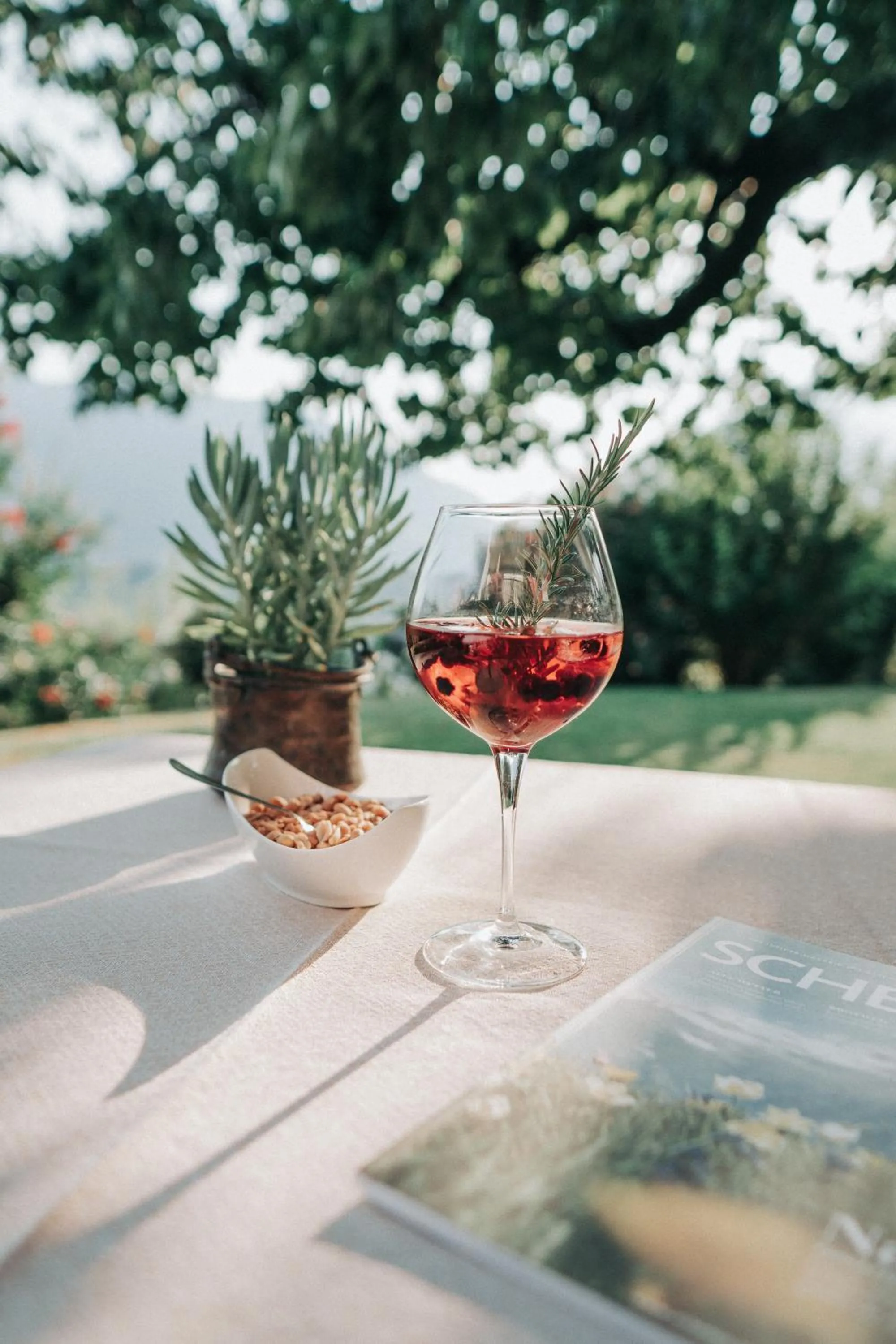 Garden in Hotel Garni Katnau