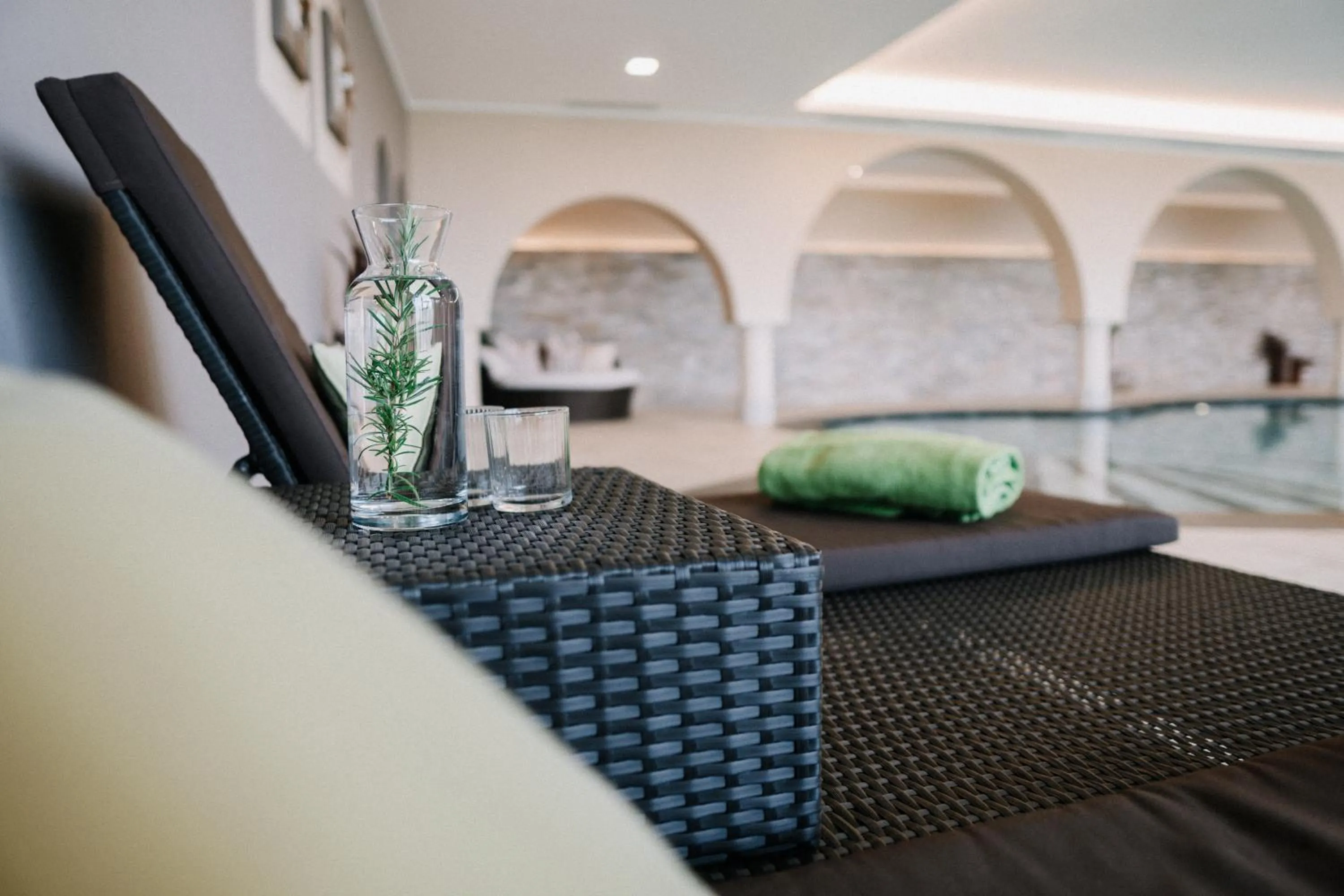 Swimming pool in Hotel Garni Katnau