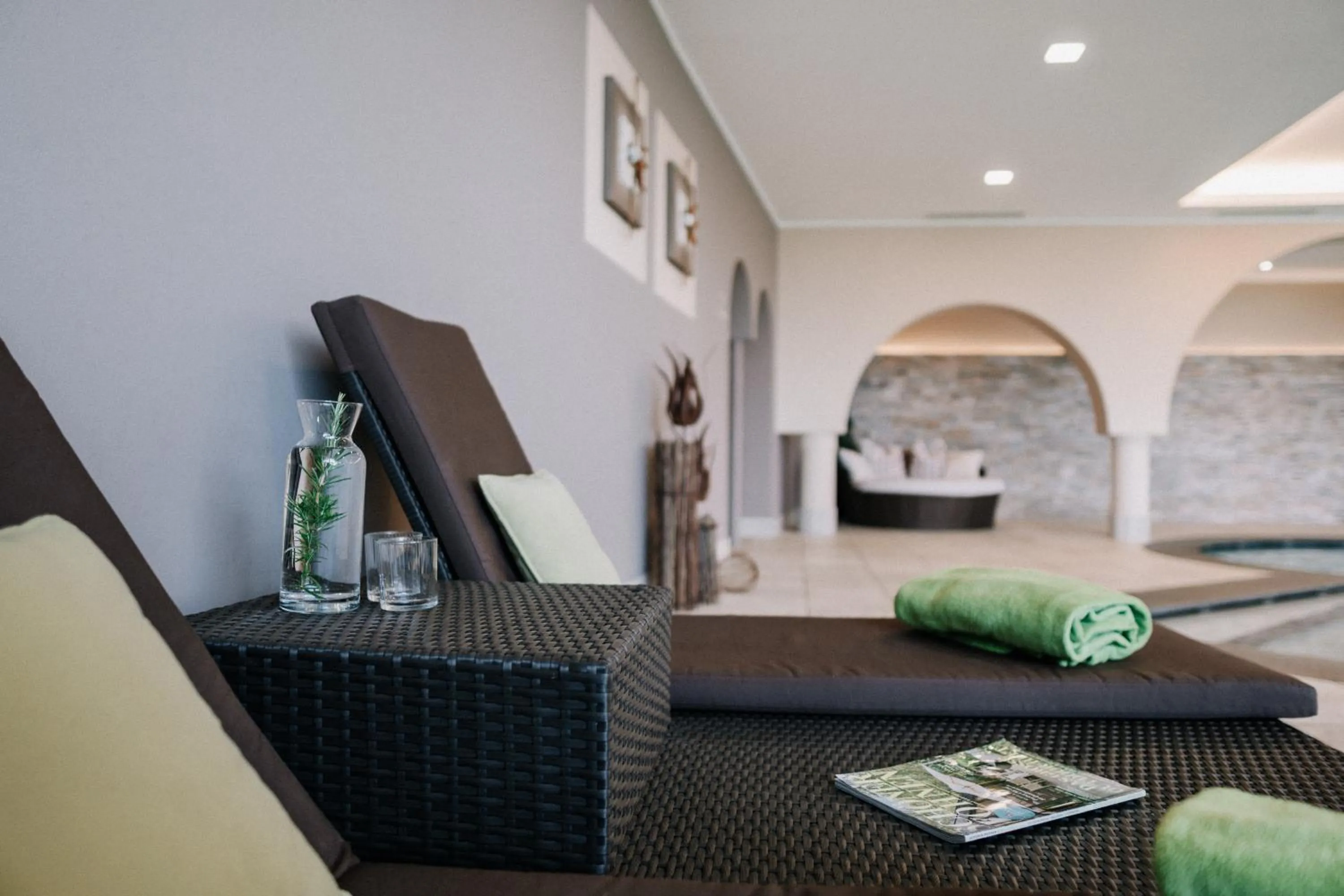 Swimming pool in Hotel Garni Katnau