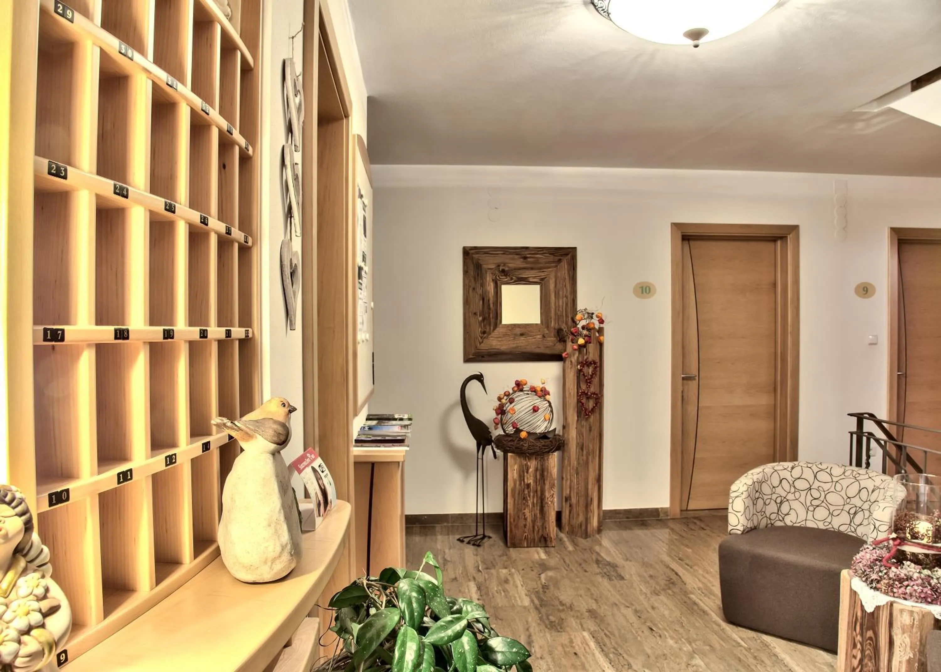 Lobby or reception in Hotel Garni Katnau