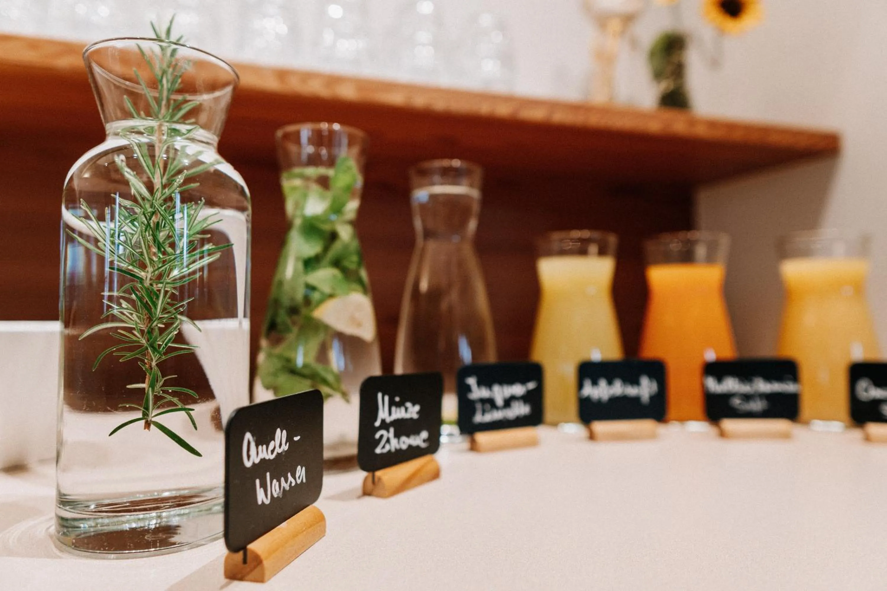 Buffet breakfast in Hotel Garni Katnau