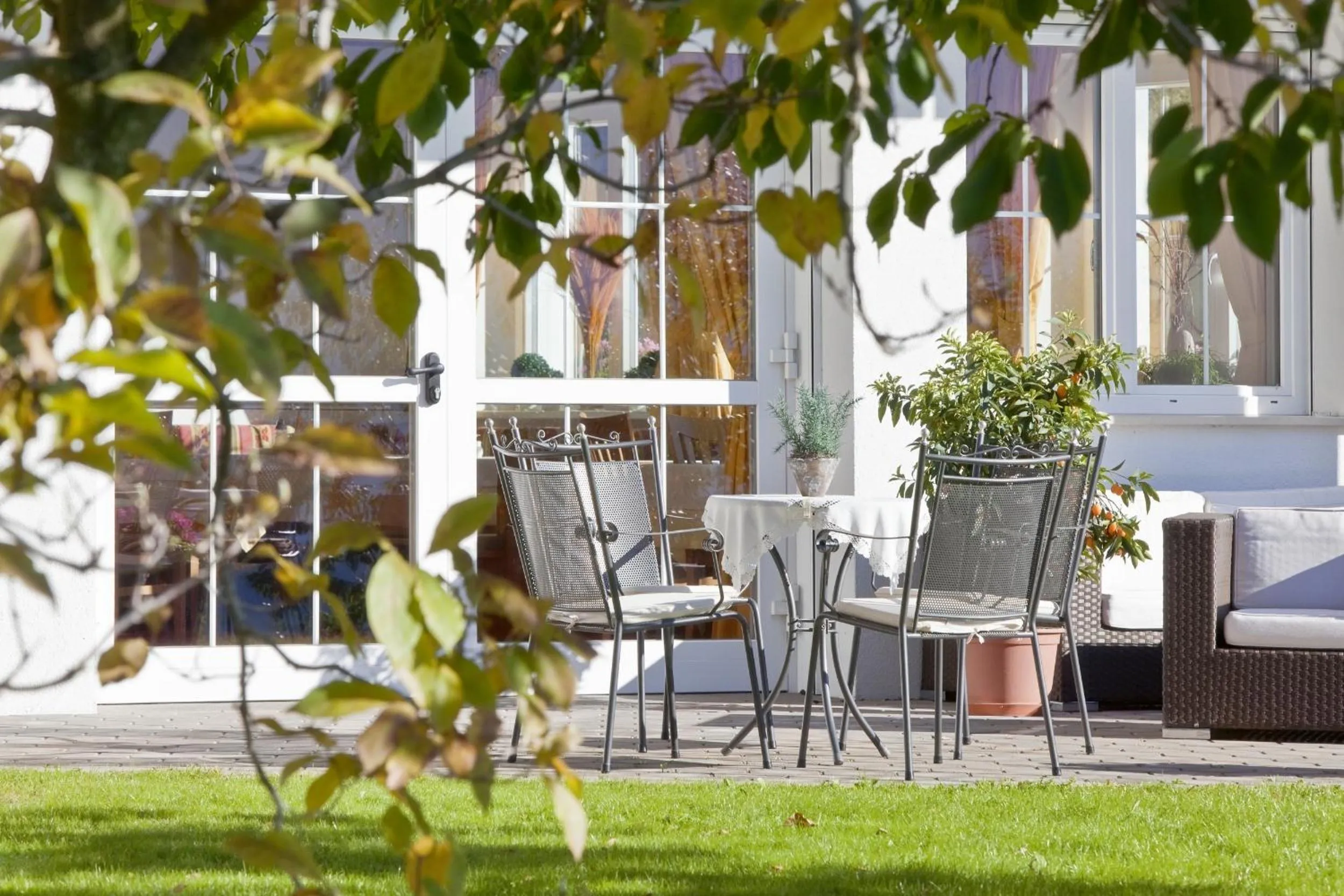 Garden in Hotel Garni Katnau