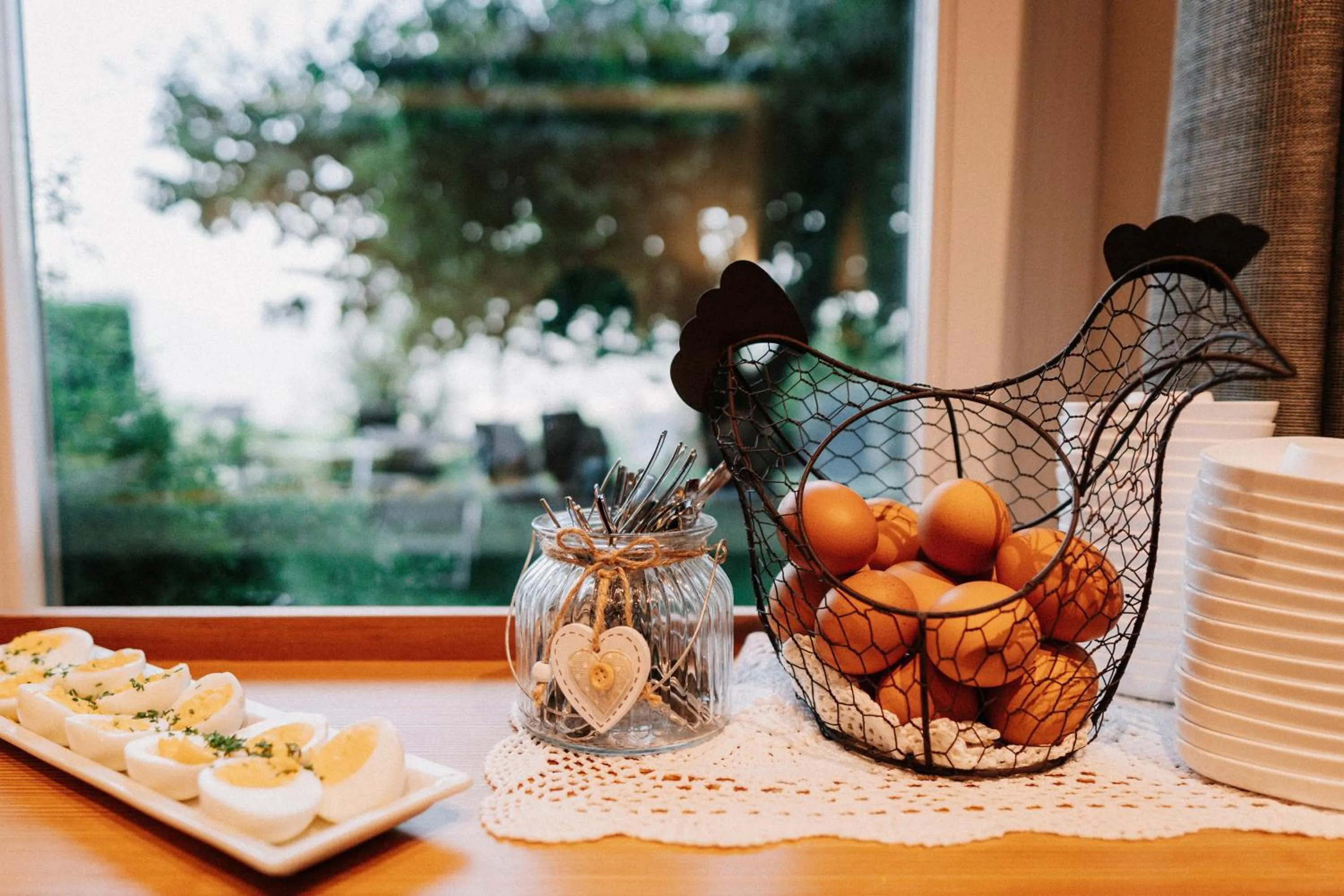 Buffet breakfast in Hotel Garni Katnau