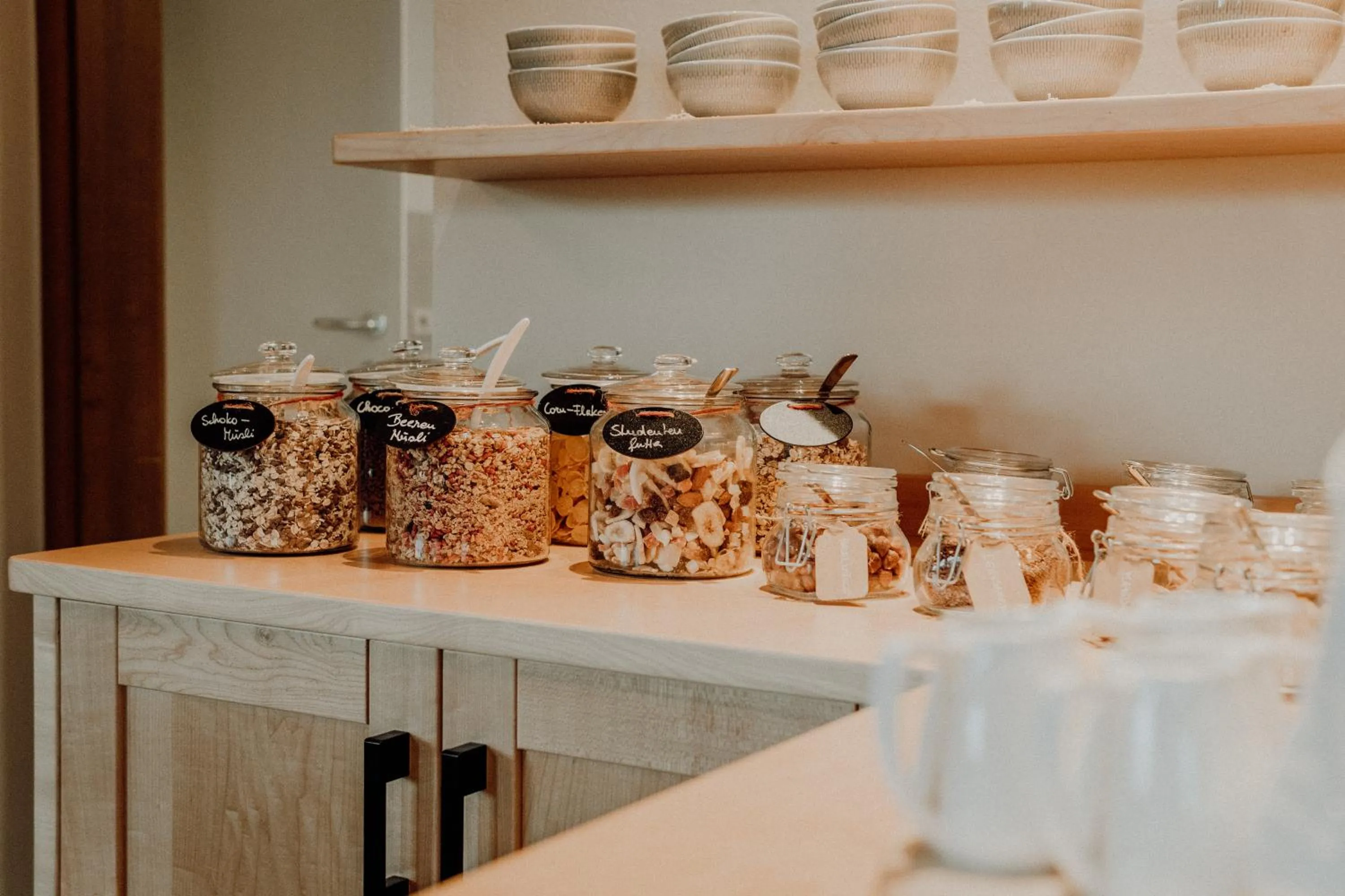 Buffet breakfast in Hotel Garni Katnau